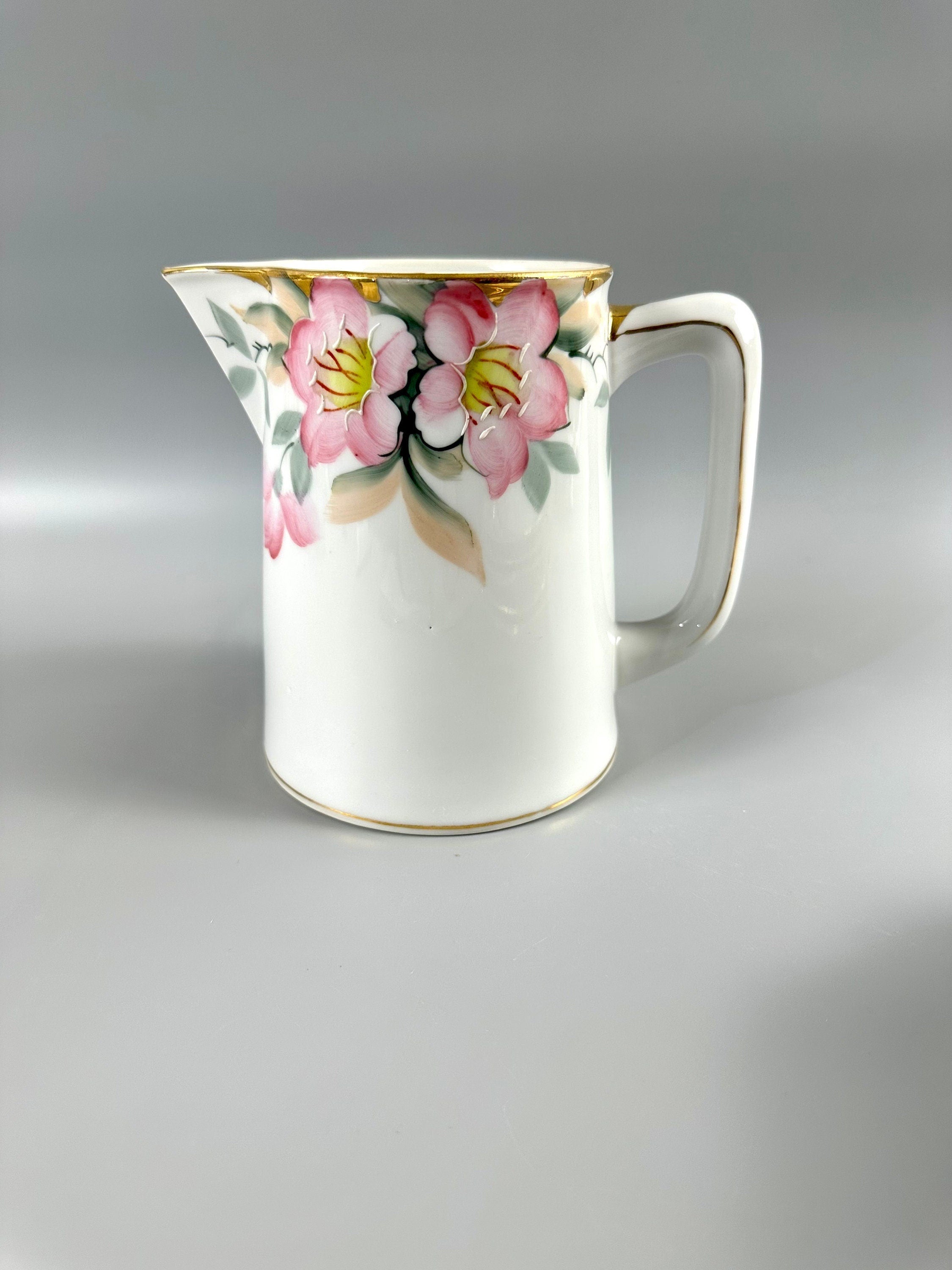 Antique Noritake Azalea Milk Jug/Pitcher