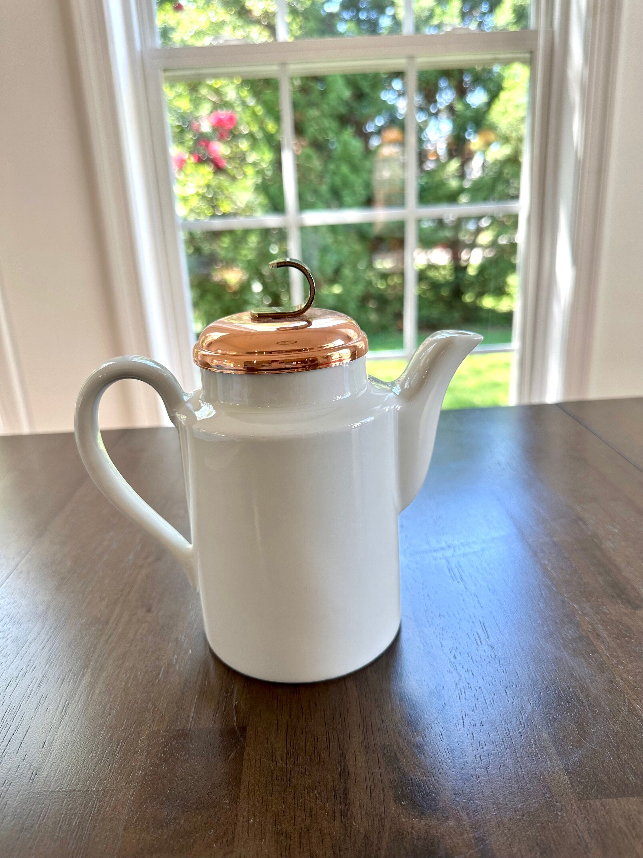 Hall Ambiance Copper Top Teapot