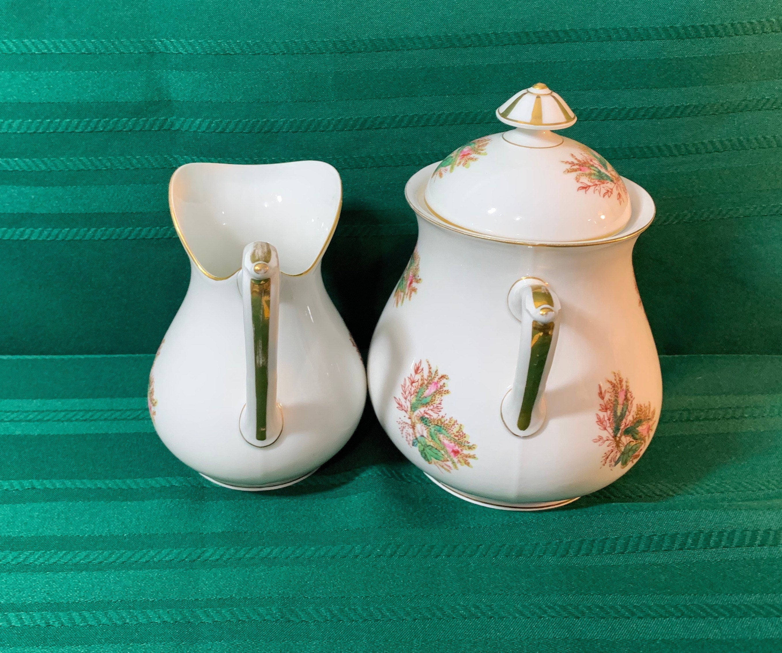 Antique Limoges Creamer and Sugar Set circa 1884-1900