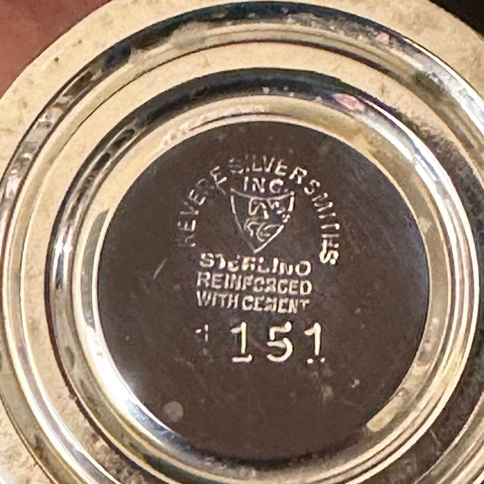 Revere Silversmith Salt and Pepper Shakers