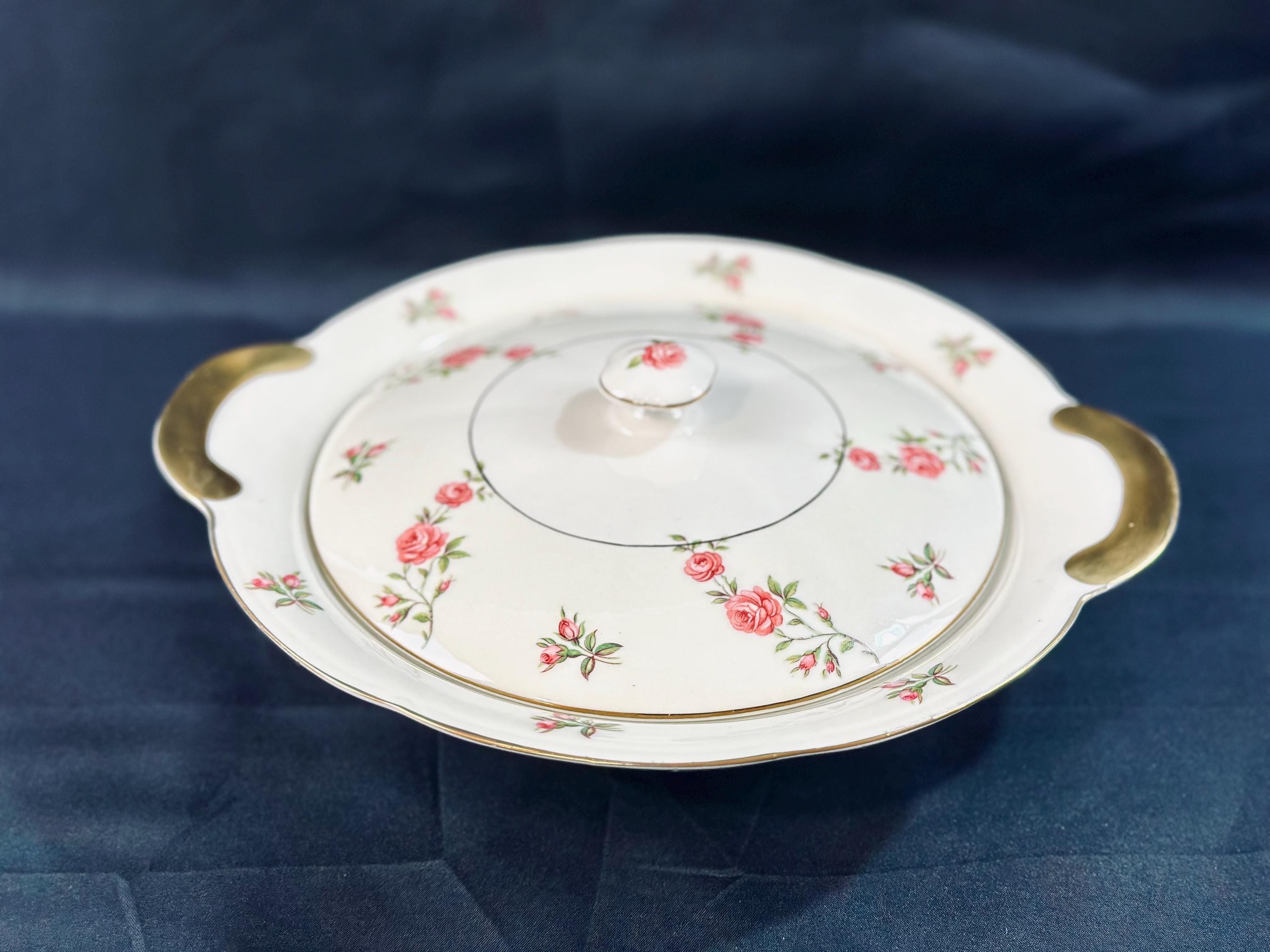 Haviland Delaware Covered Round Serving Bowl