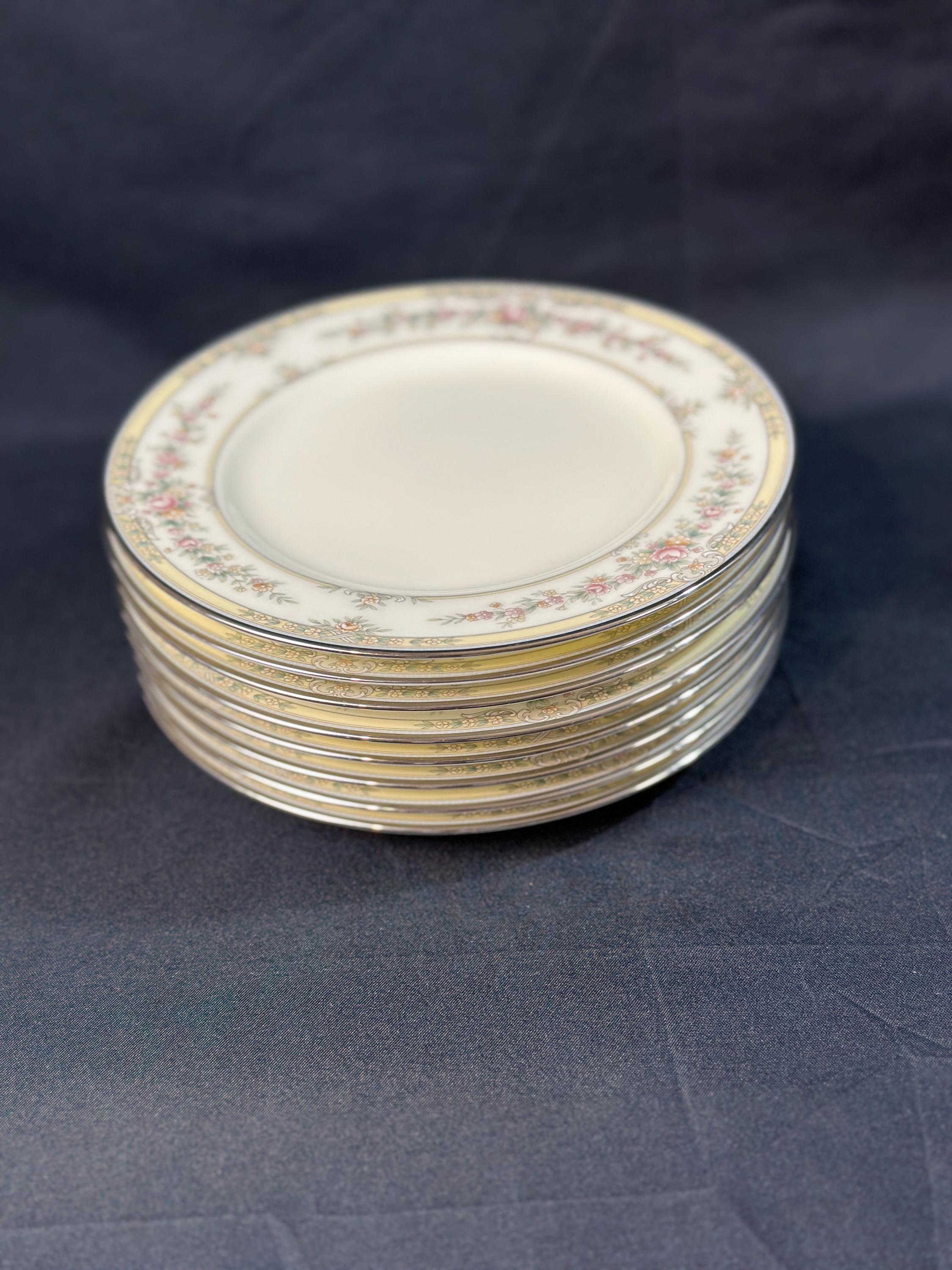 8 Noritake Shenandoah Bread Plates Dessert Plates