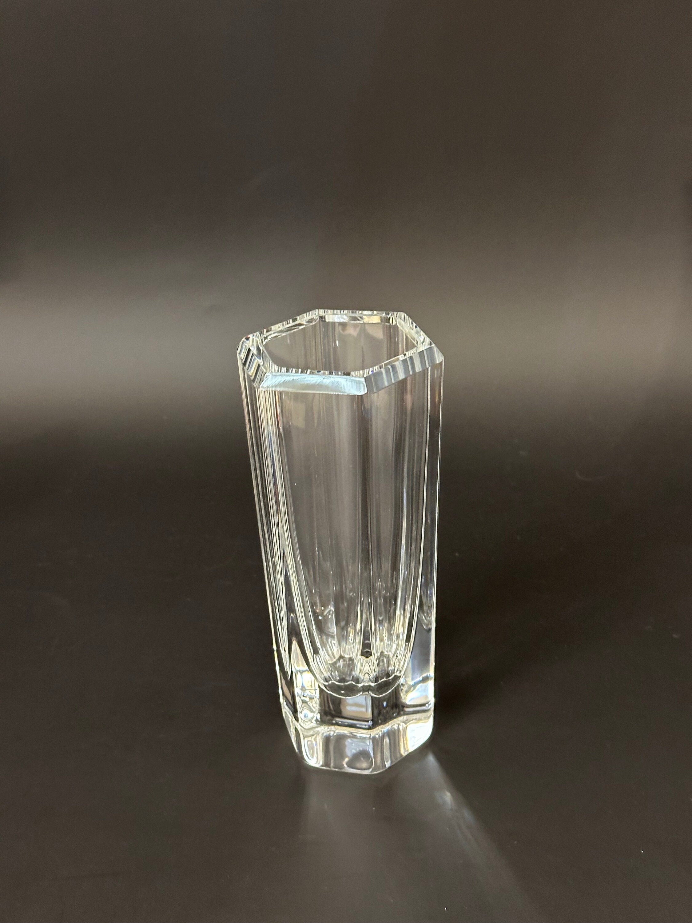Kosto Boda Hexagon Shaped Vase