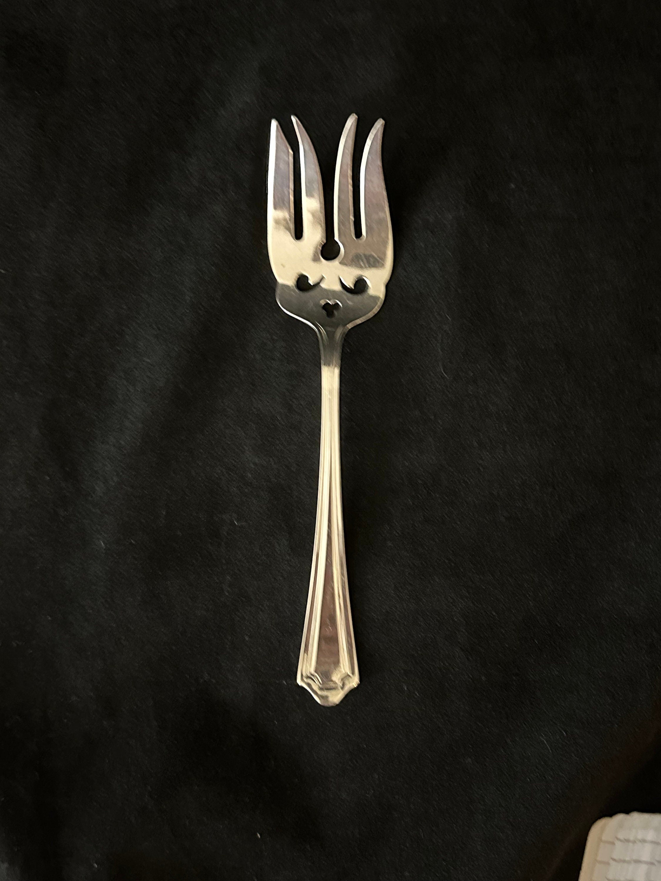 Antique Mary Warren Sterling Serving Fork by Manchester Silver