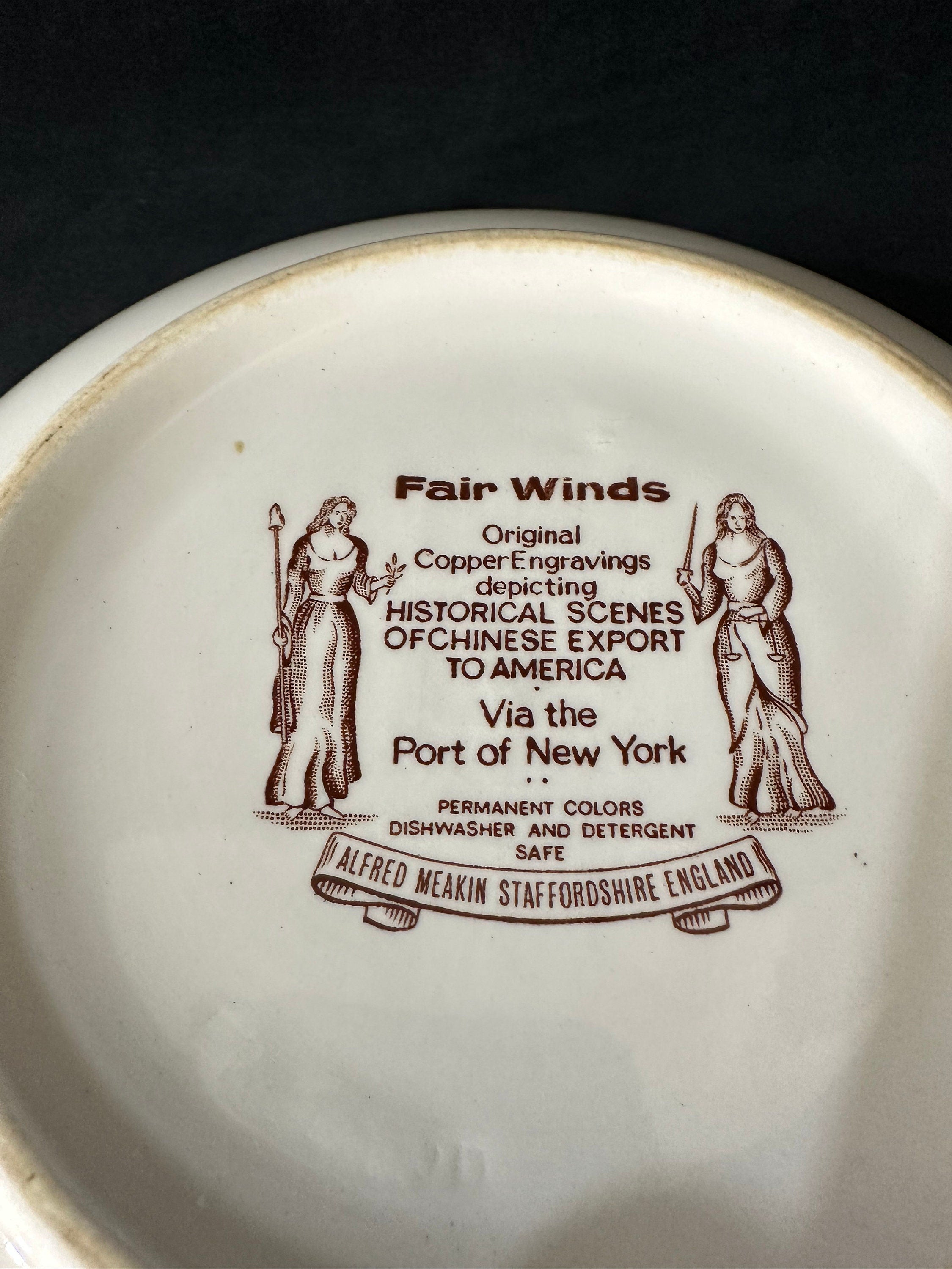 Alfred Meakin Fair Winds Large Bowl