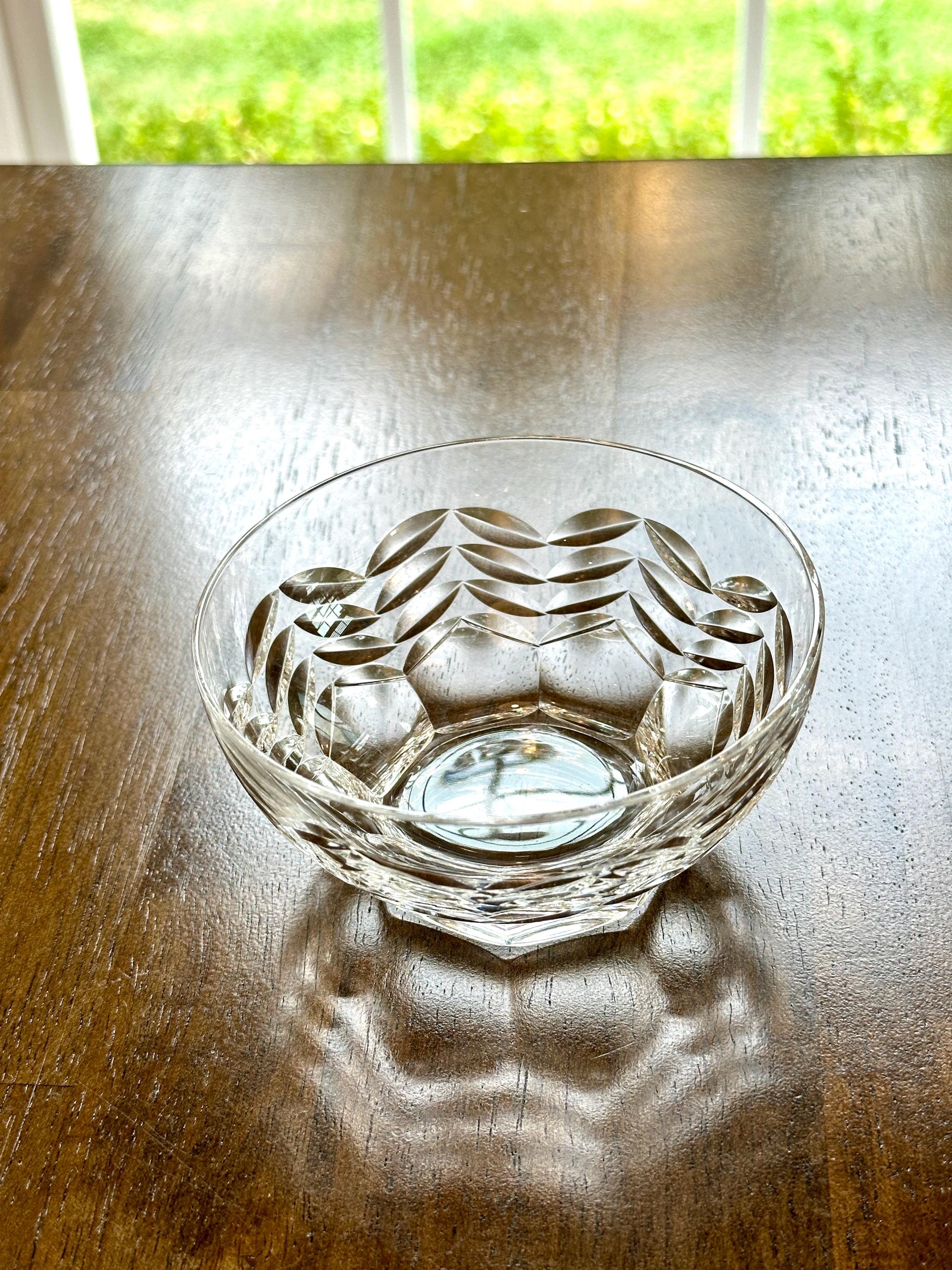 5 Royal Leerdam Netherland Crystal Bowls