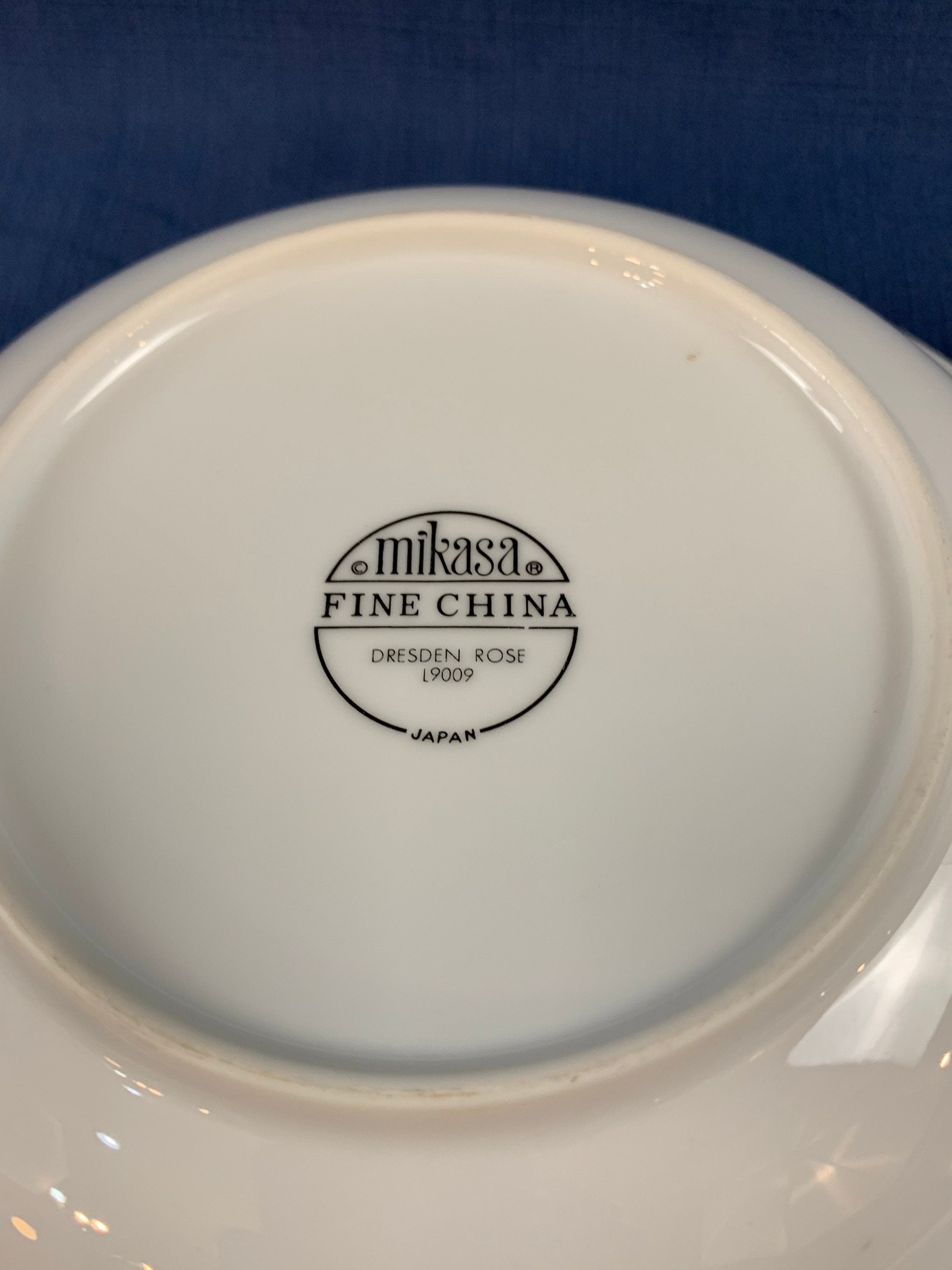 Mikasa Dresden Rose Round Serving Bowl