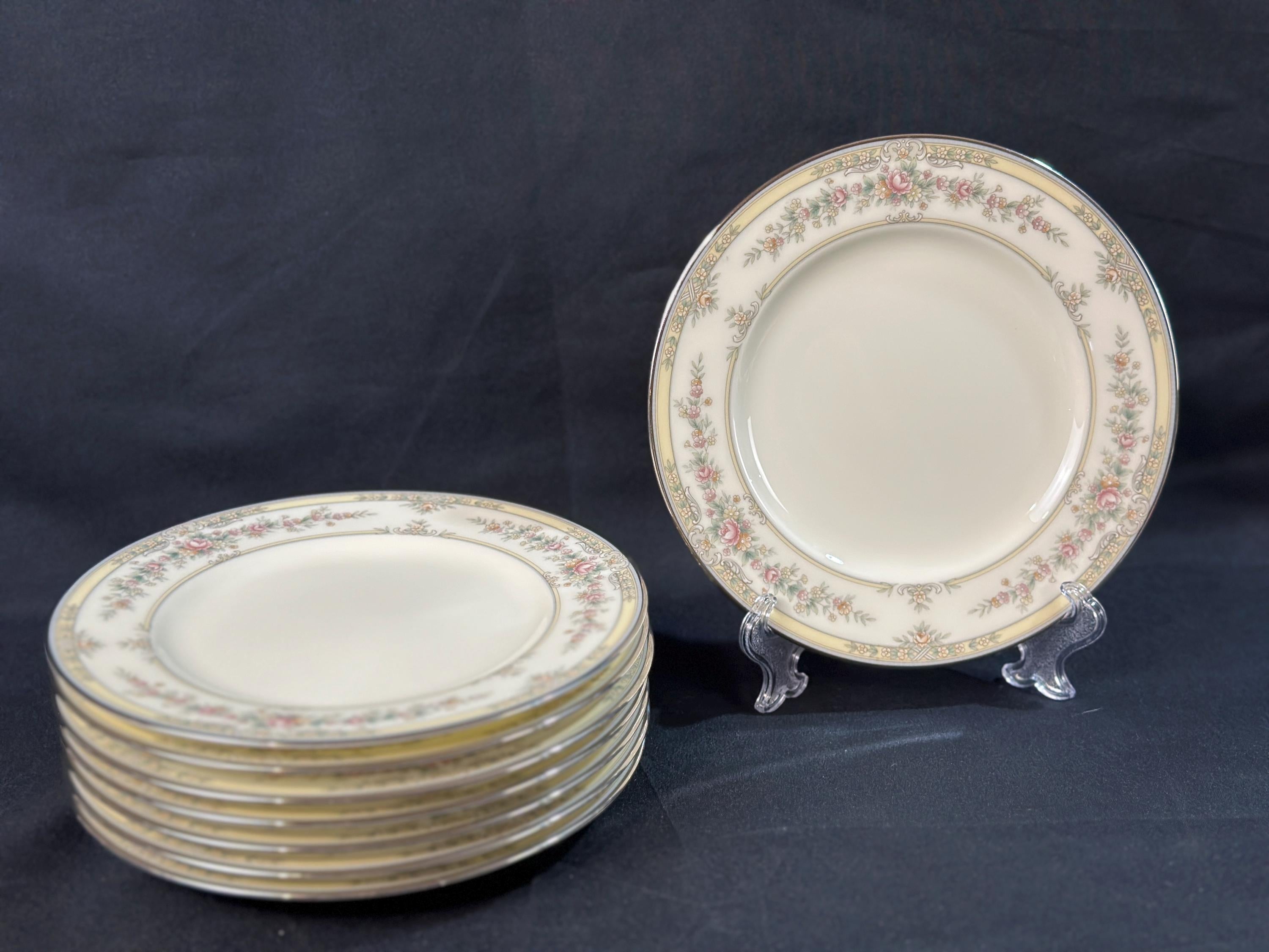 8 Noritake Shenandoah Bread Plates Dessert Plates