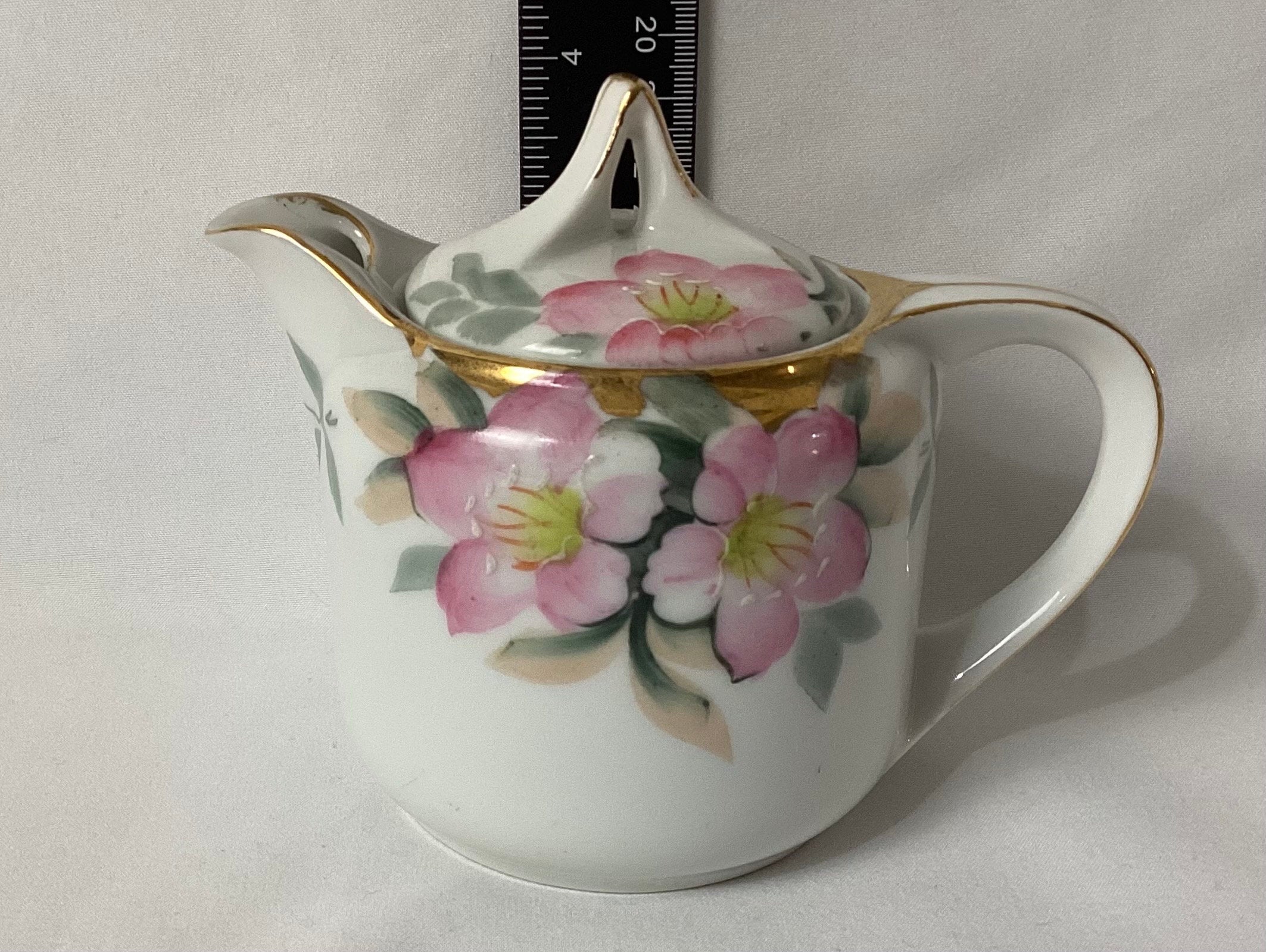 Noritake  Azalea  Syrup Pitcher With Underplate
