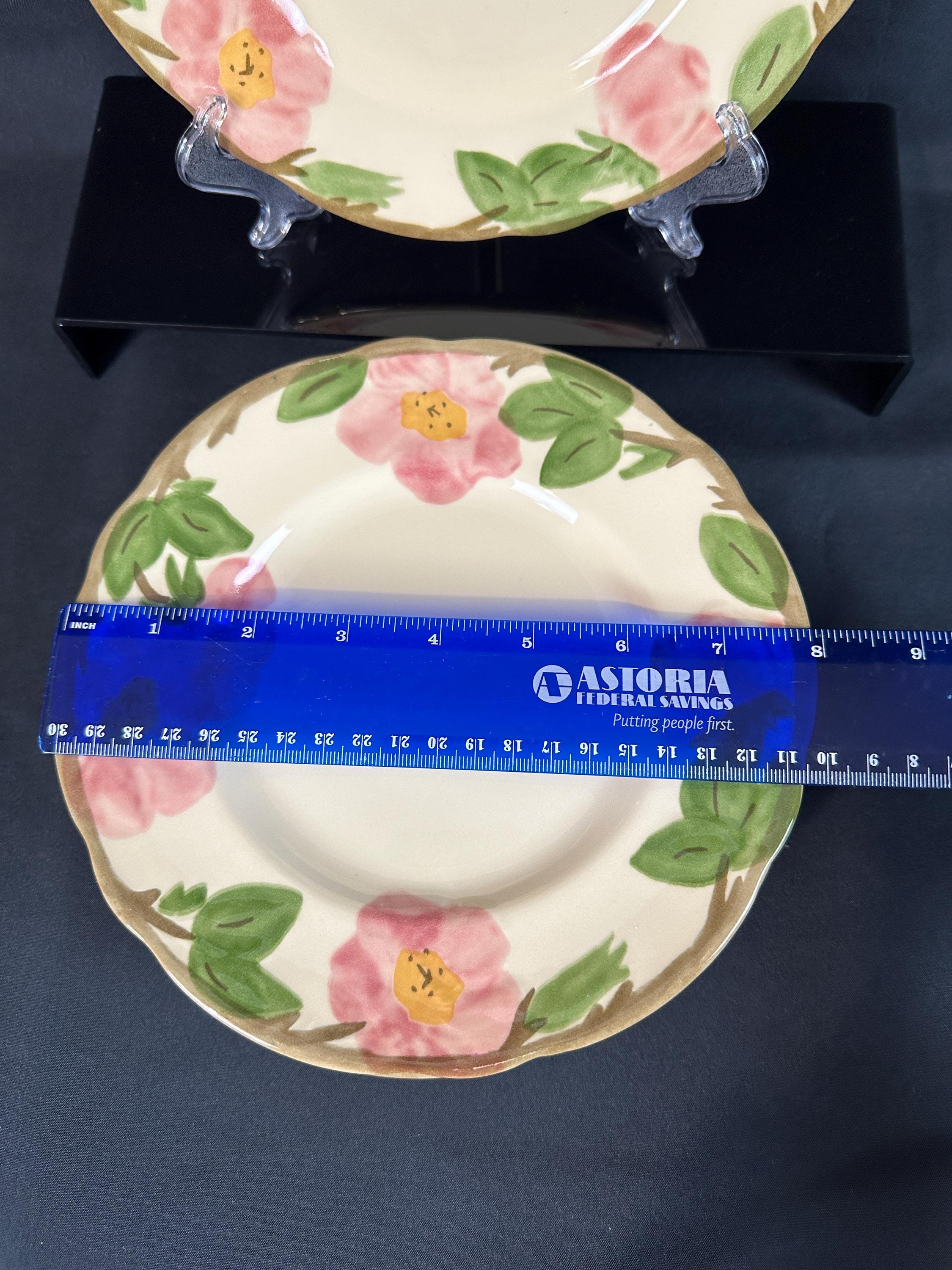 8 Franciscan Desert Rose Salad Plates England