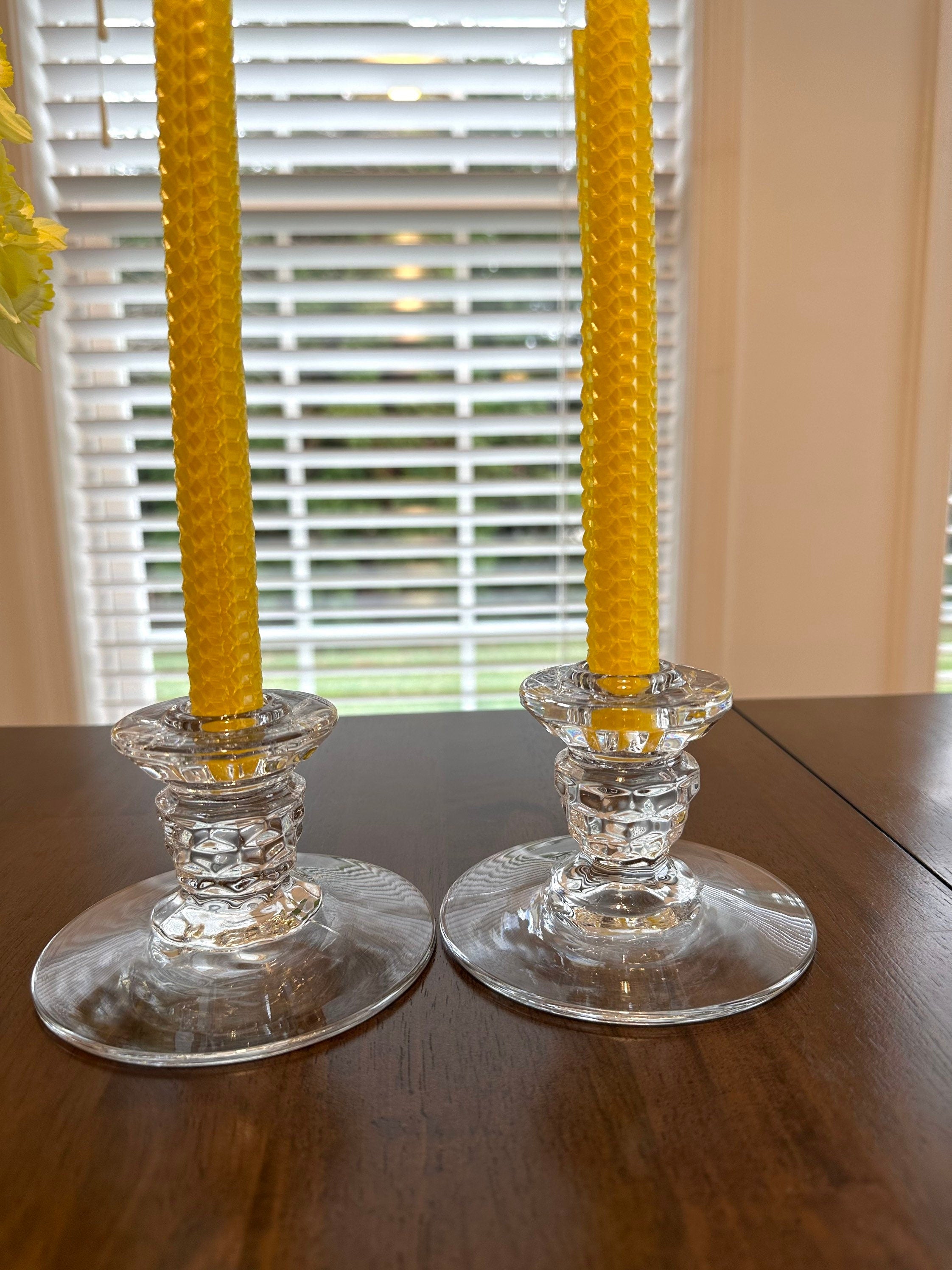 Fostoria American Candle Holders