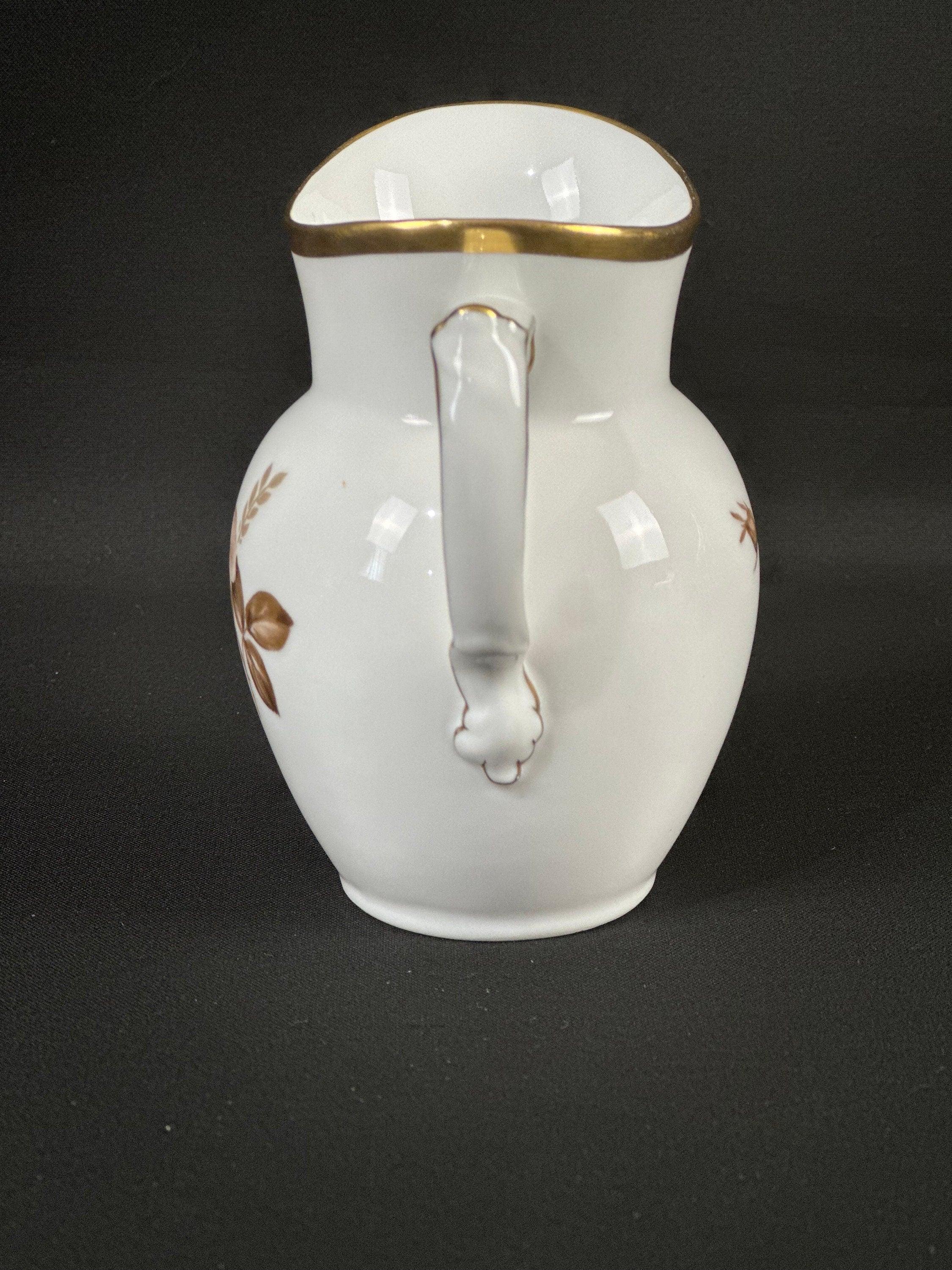 Royal Copenhagen Brown Rose Creamer