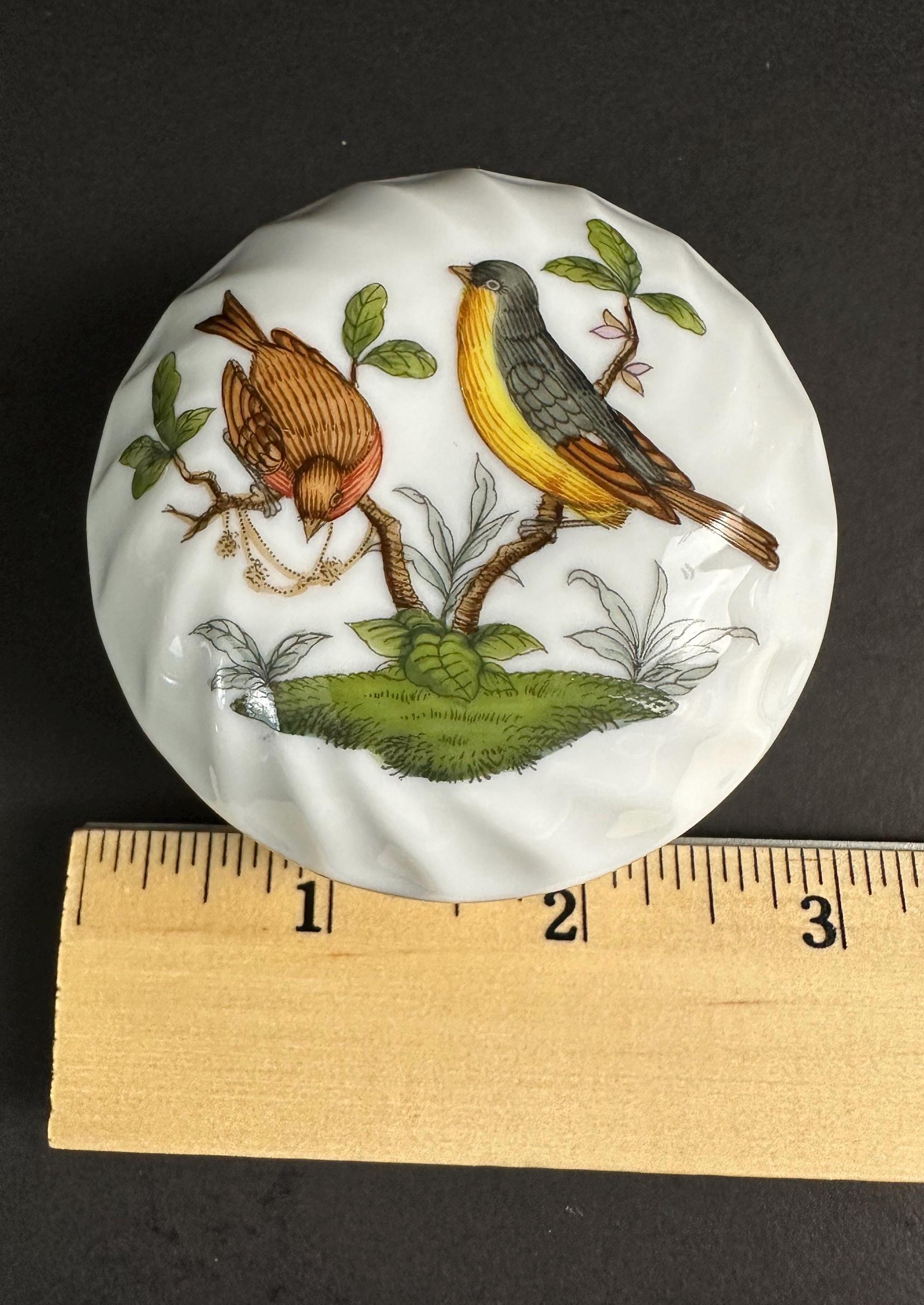 Herend Rothchilds Bird Trinket Box