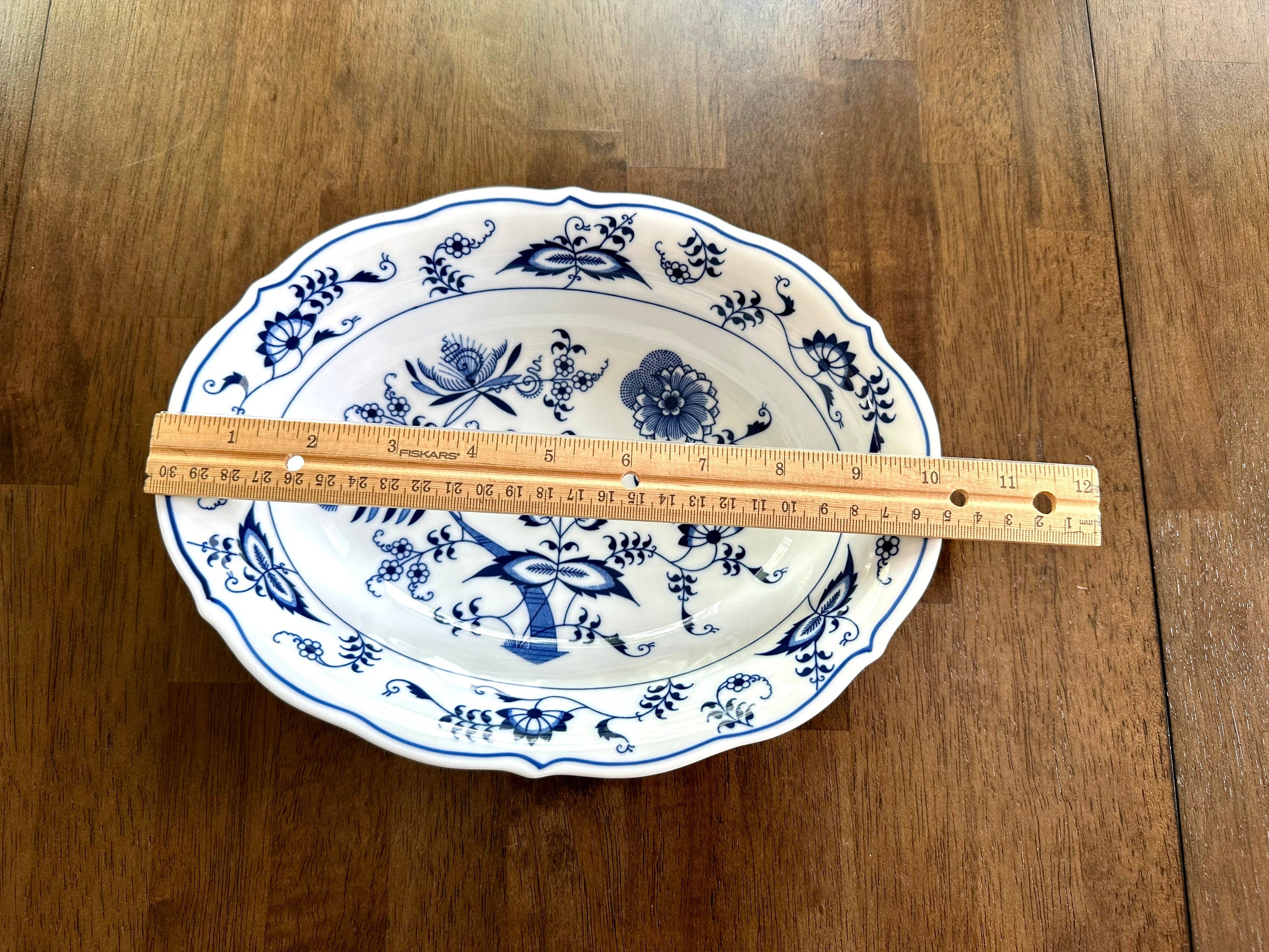 Blue Danube Oval Serving Bowl