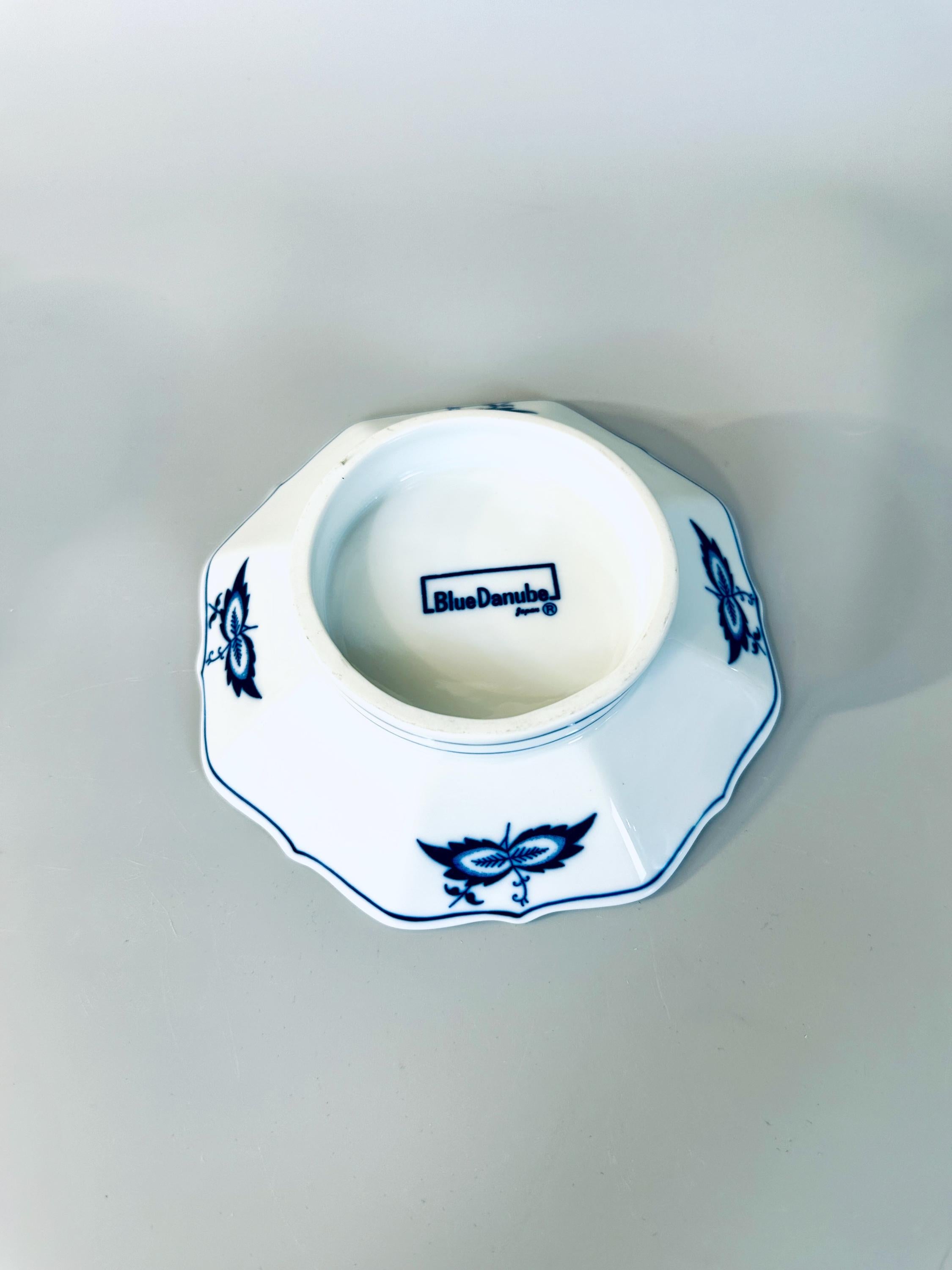 Blue Danube Bon Bon Candy Dish Newer Mark