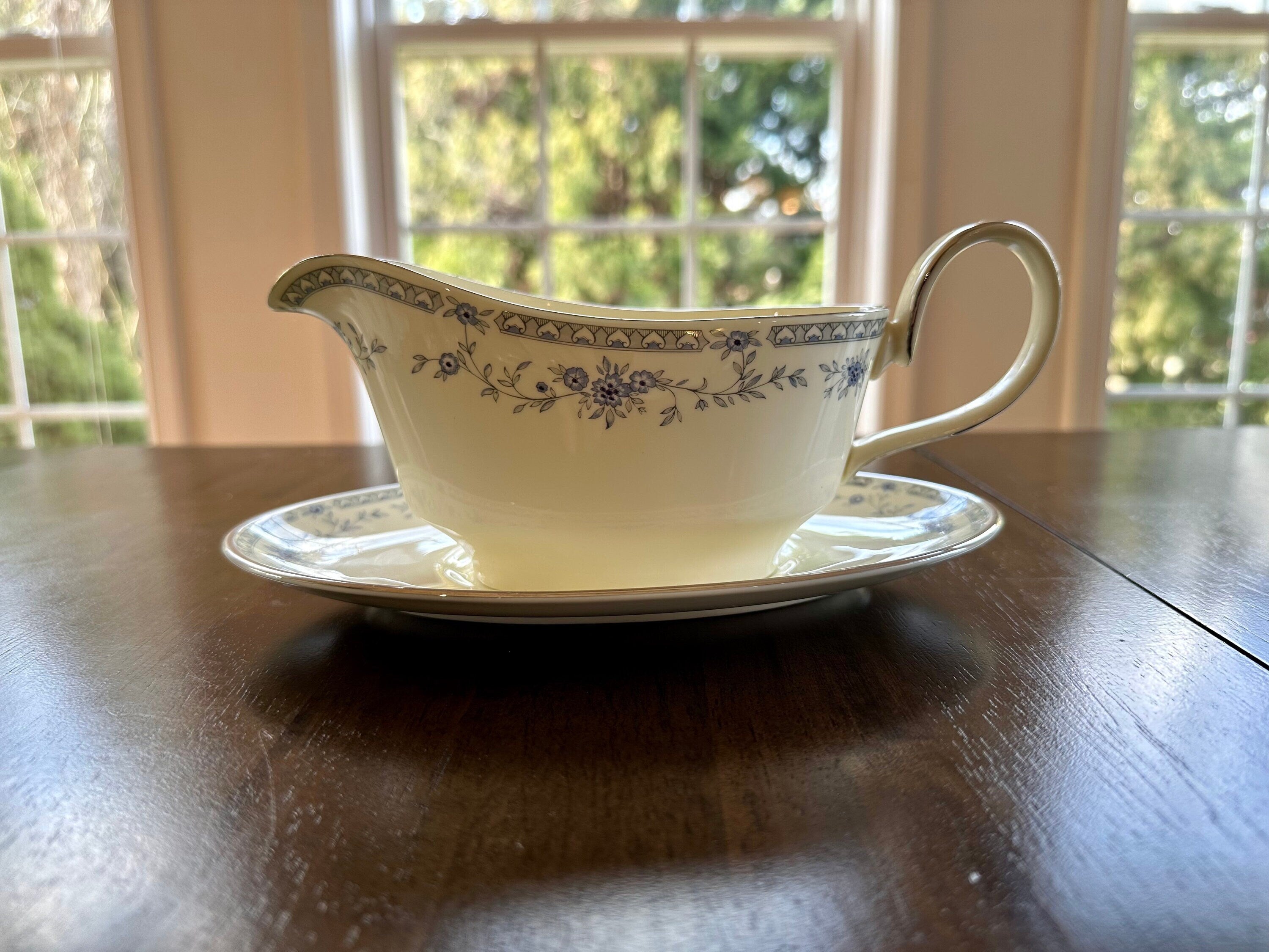 Minton Bellemeade Gravy Boat and Underplate