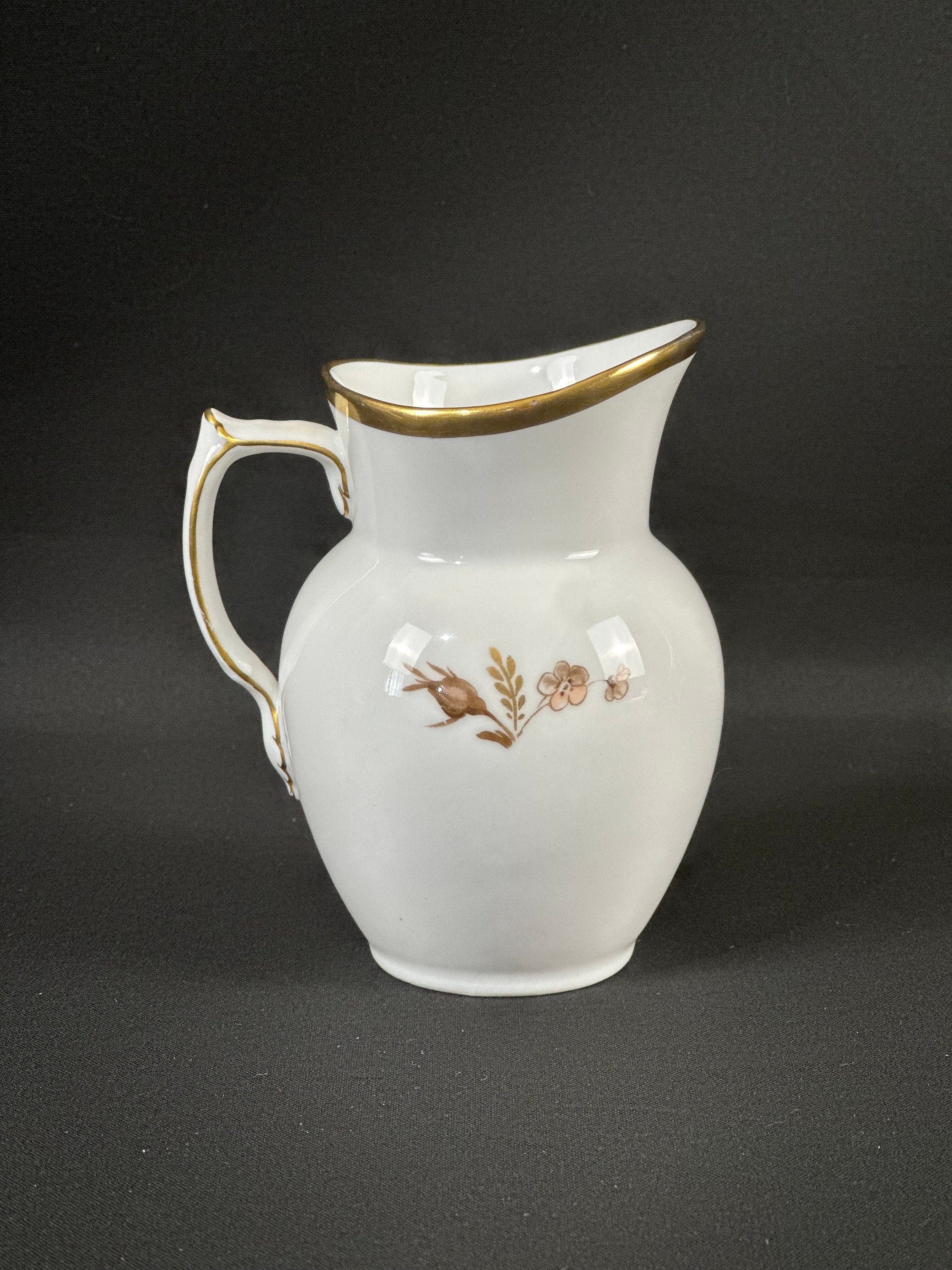 Royal Copenhagen Brown Rose Creamer