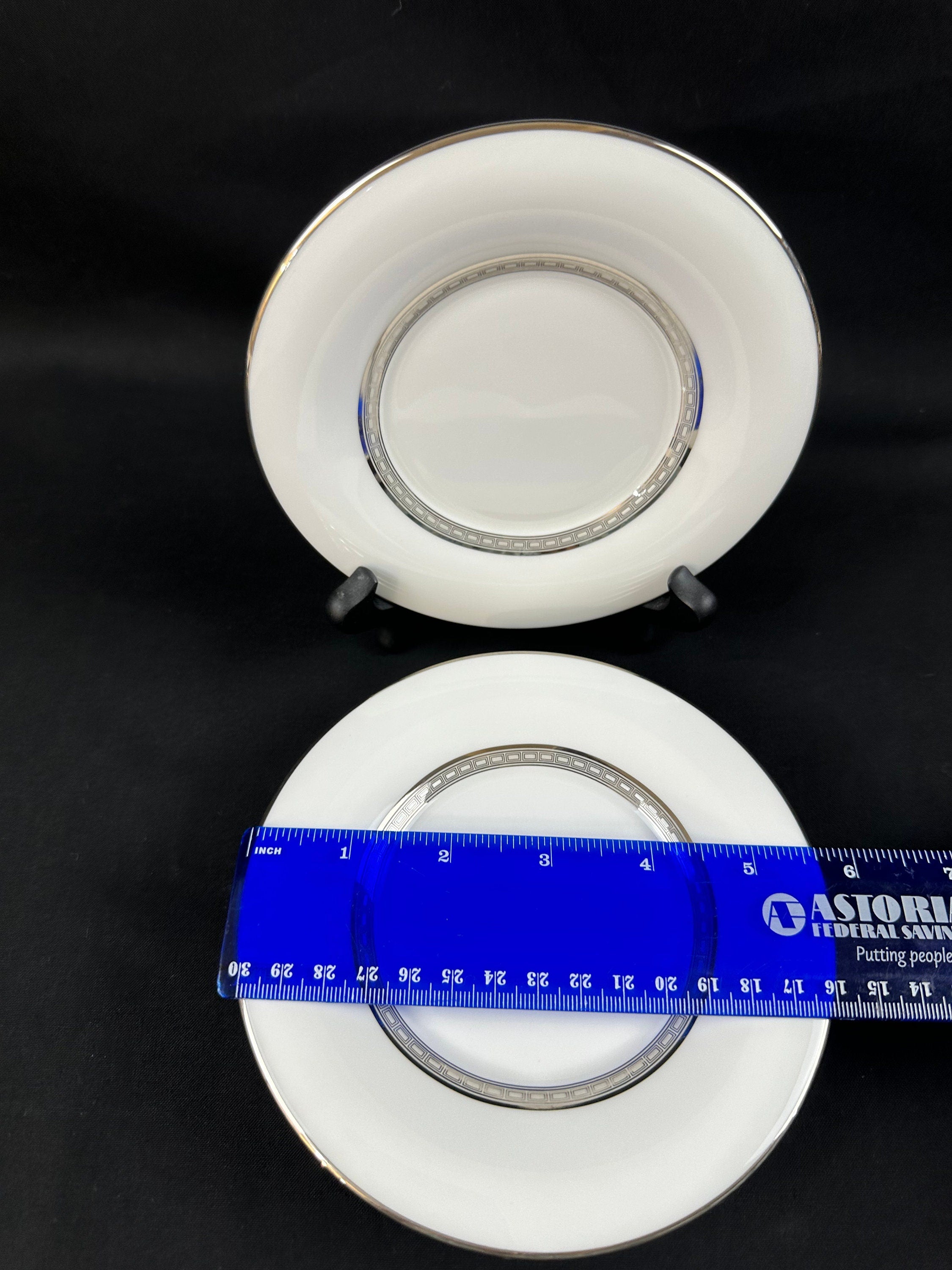 6 Lenox Murray Hill Saucers