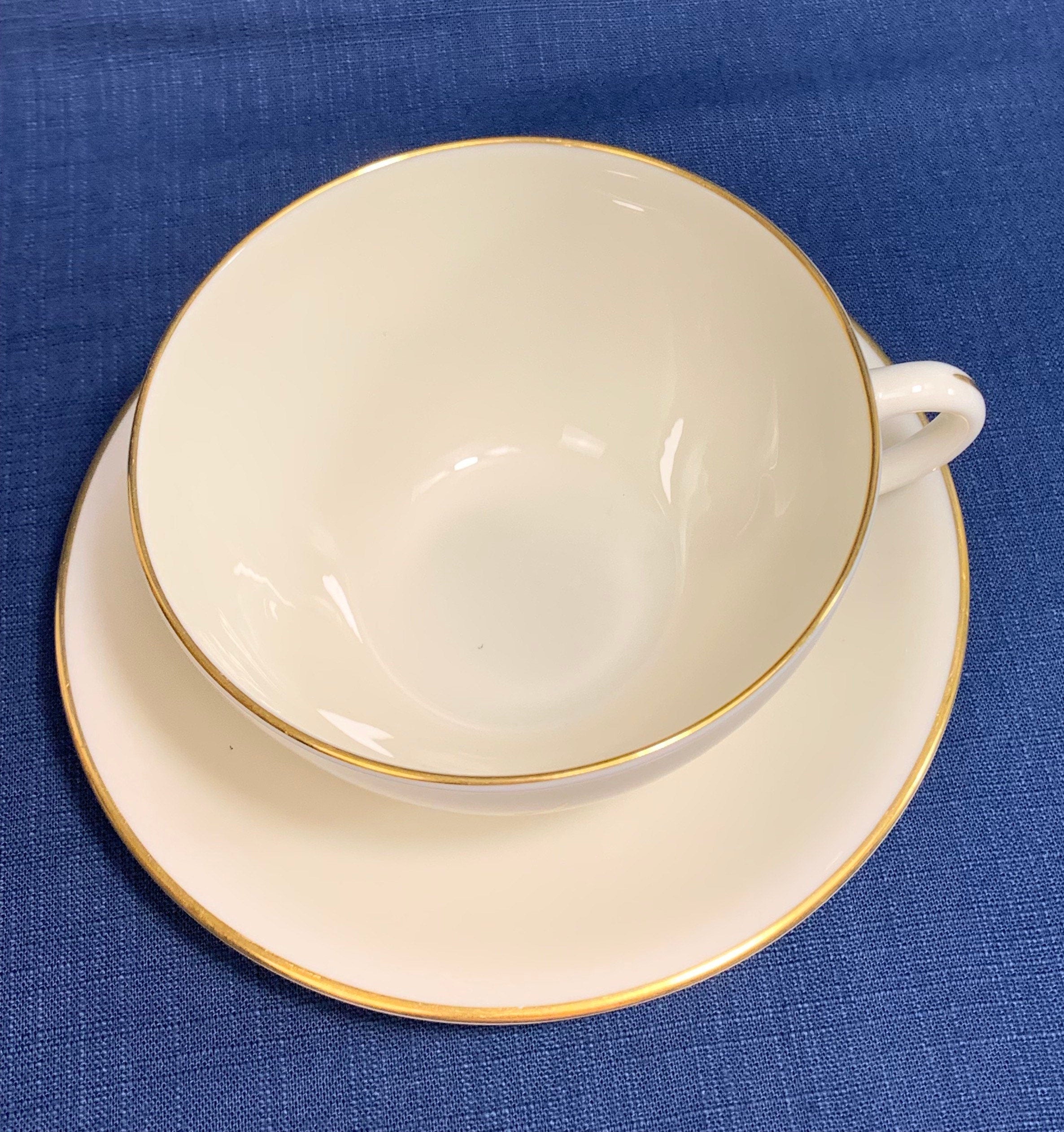 Lenox Wheat Rare Oversized Teacup and Saucer
