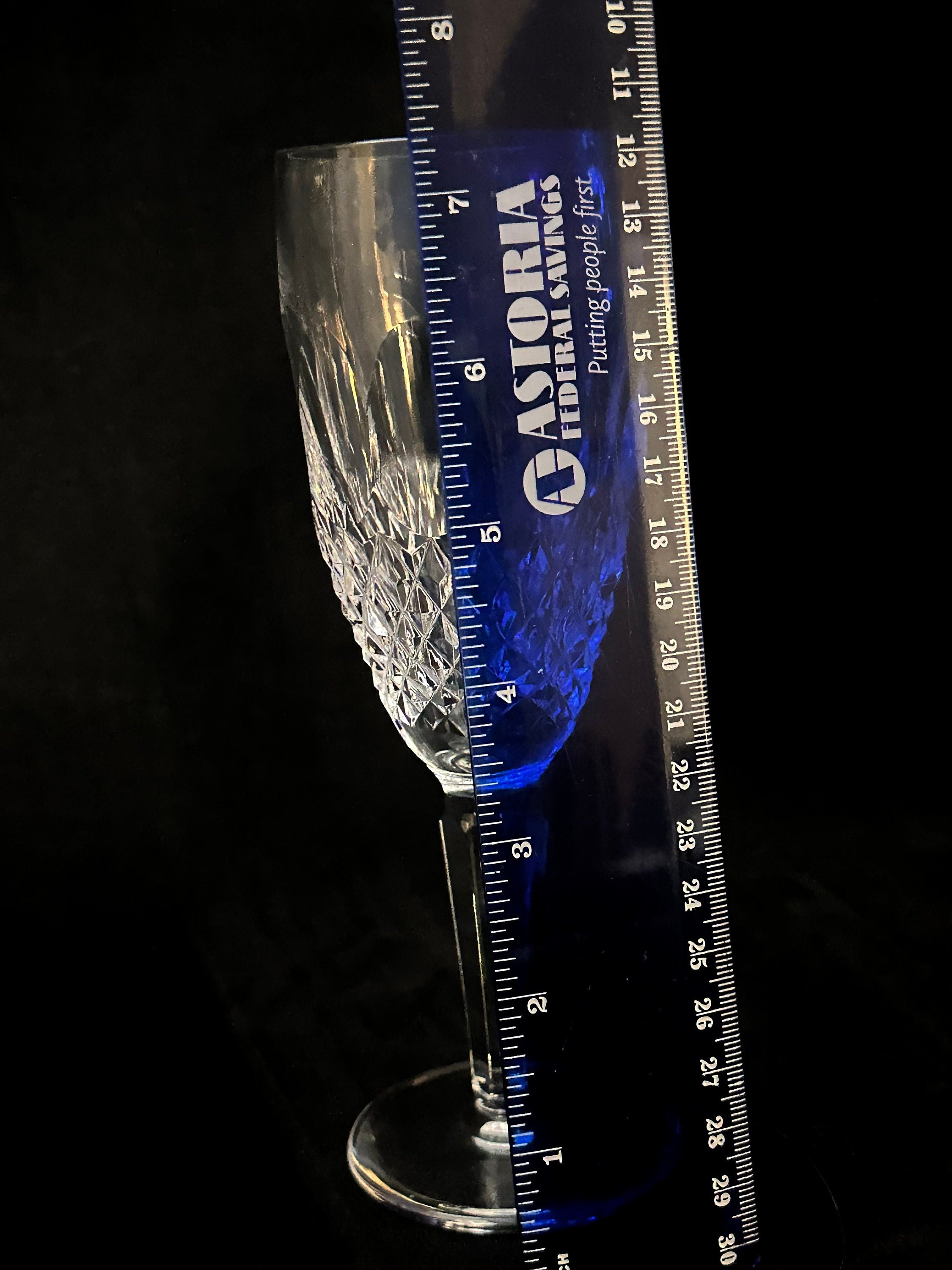 4 Waterford Crystal Tall Colleen Champagne  Flutes
