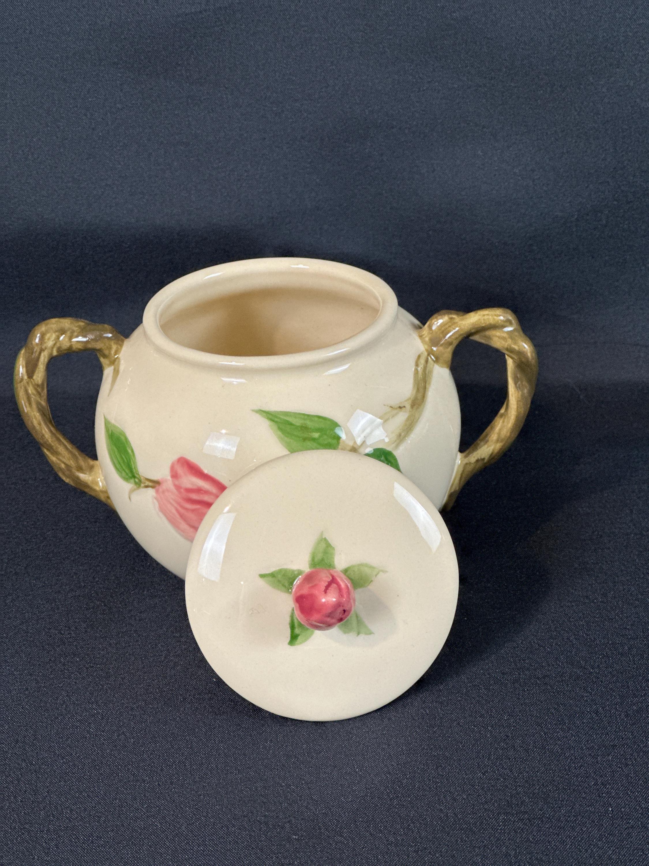 Franciscan Desert Rose Sugar Bowl USA