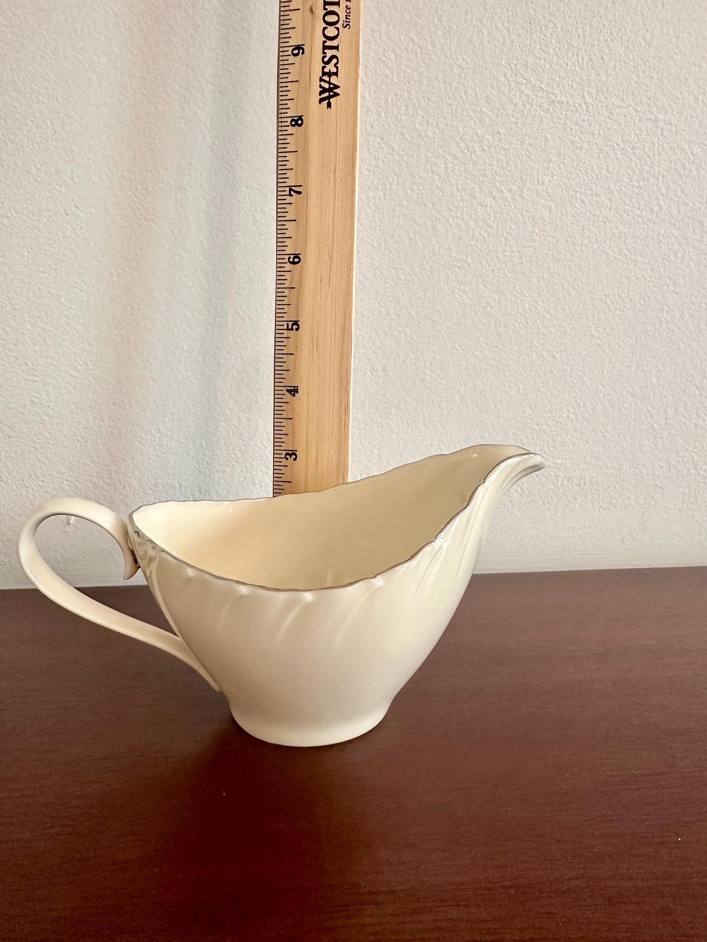 Lenox Weatherly Creamer and Sugar Bowl