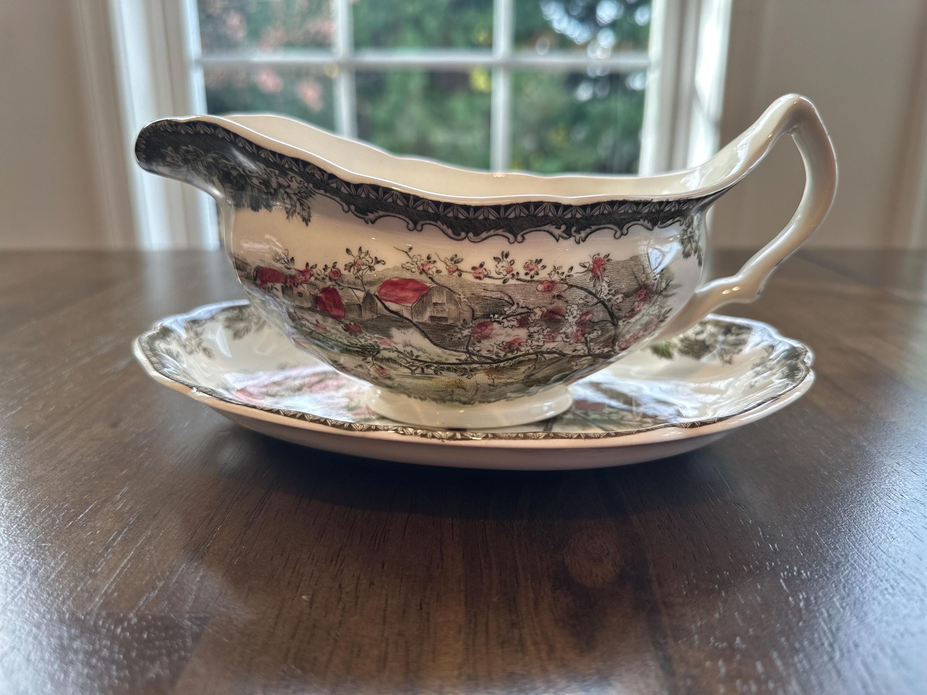 Friendly Village Gravy Boat by Johnson Brothers