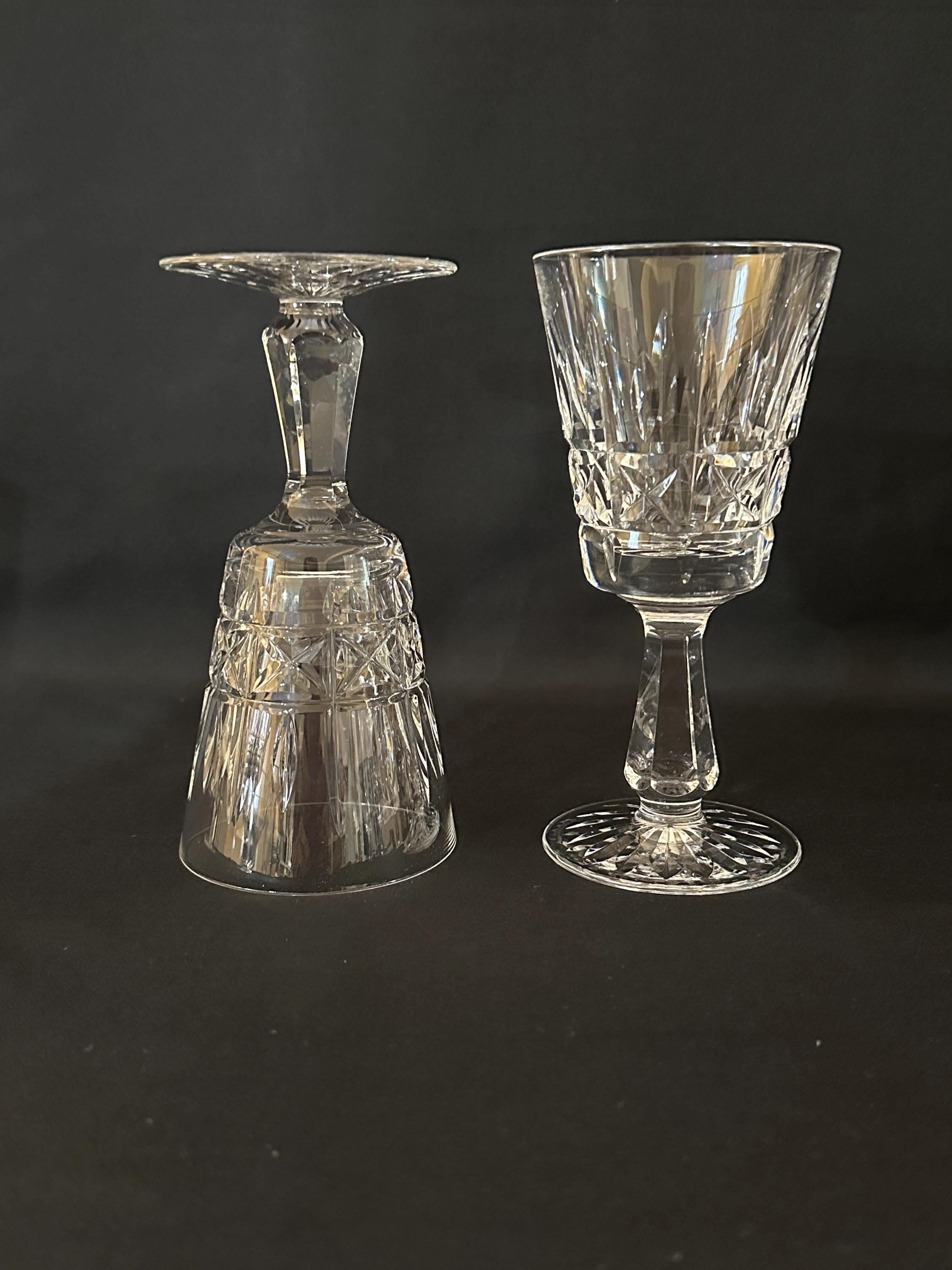 A Set Of 8 Waterford Kylemore Claret Glasses