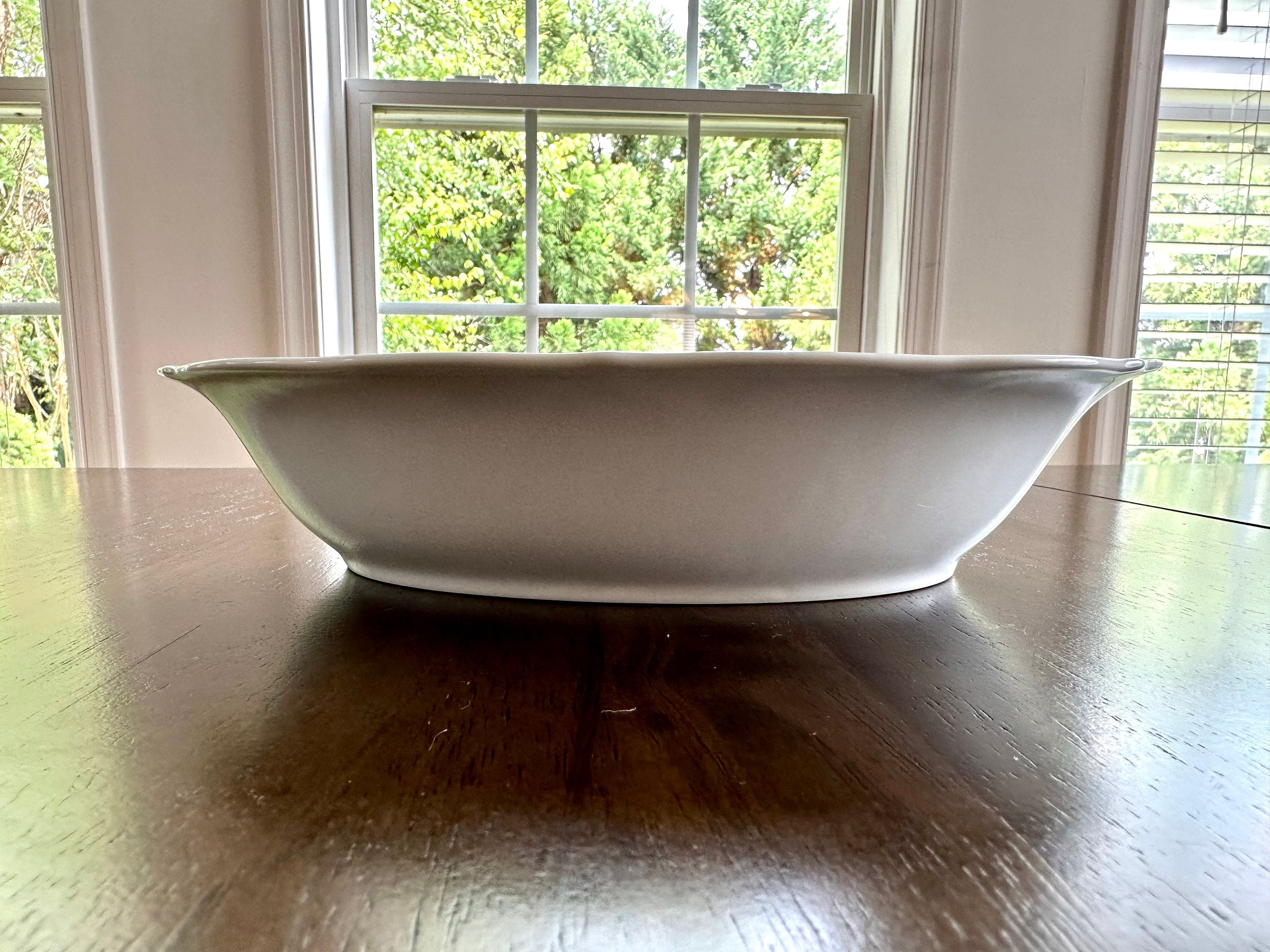 Blue Danube Oval Serving Bowl