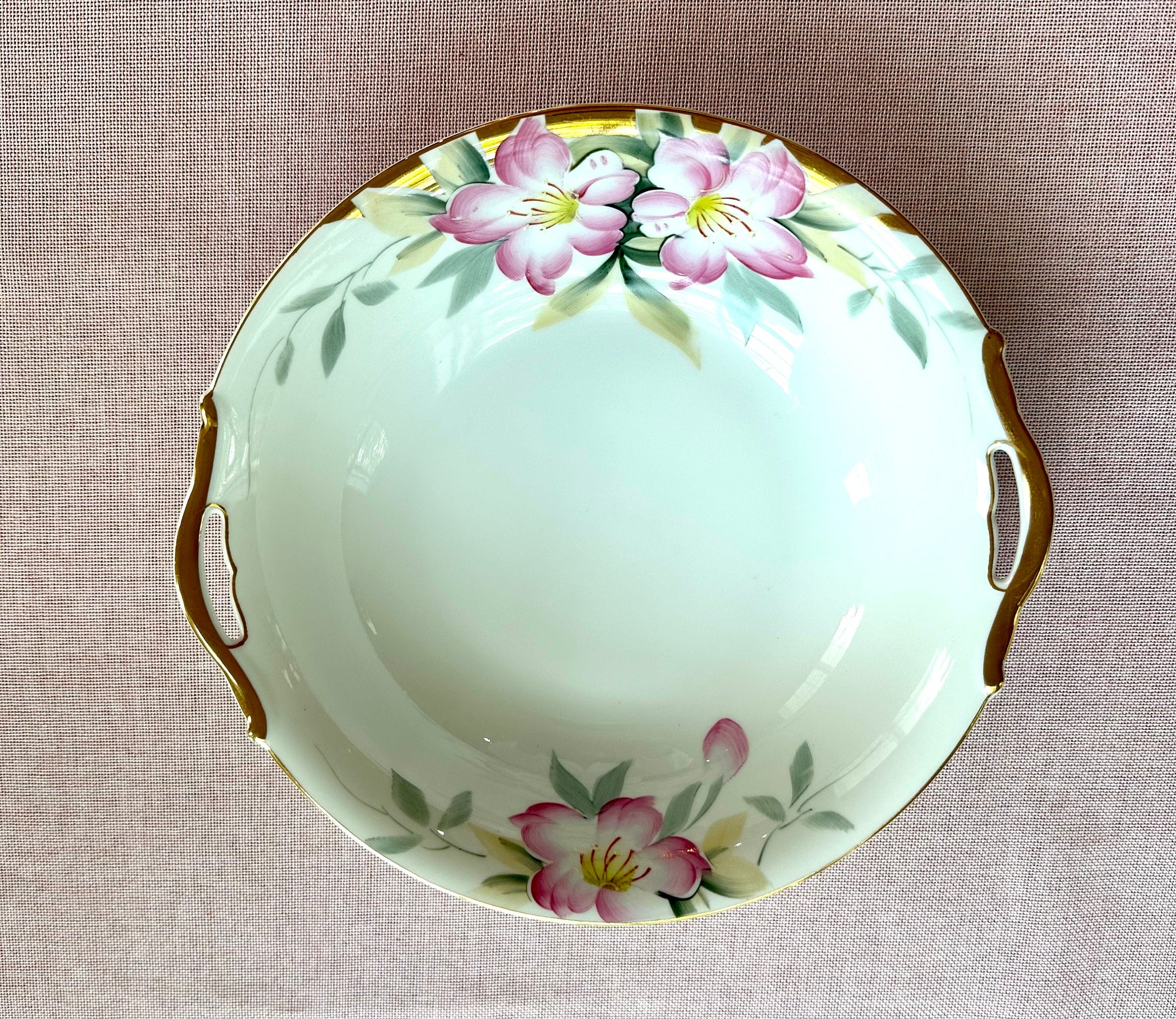 Antique Noritake Azalea Hand Painted Bowls