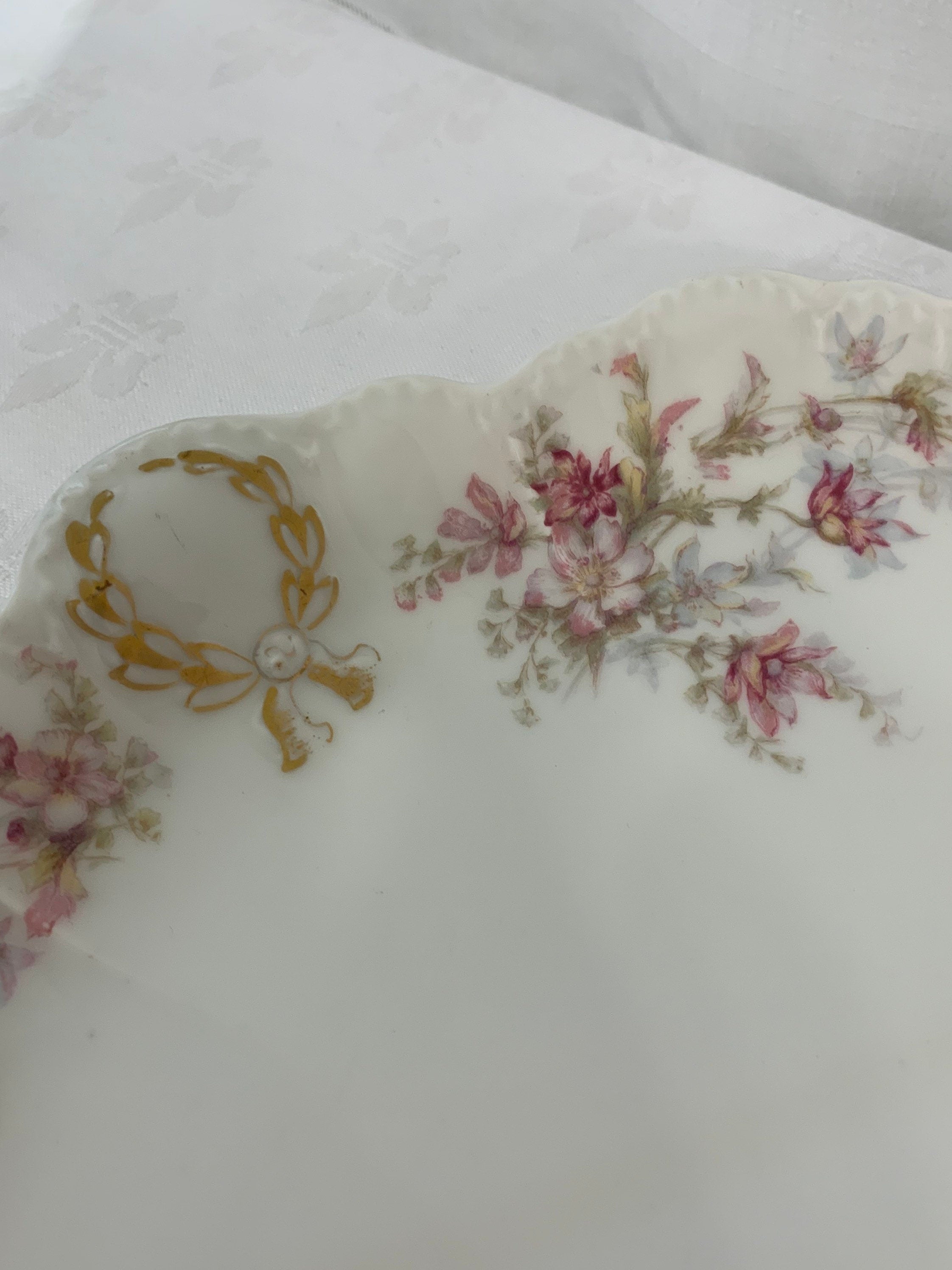 Antique Theodore Haviland Limoges Platter