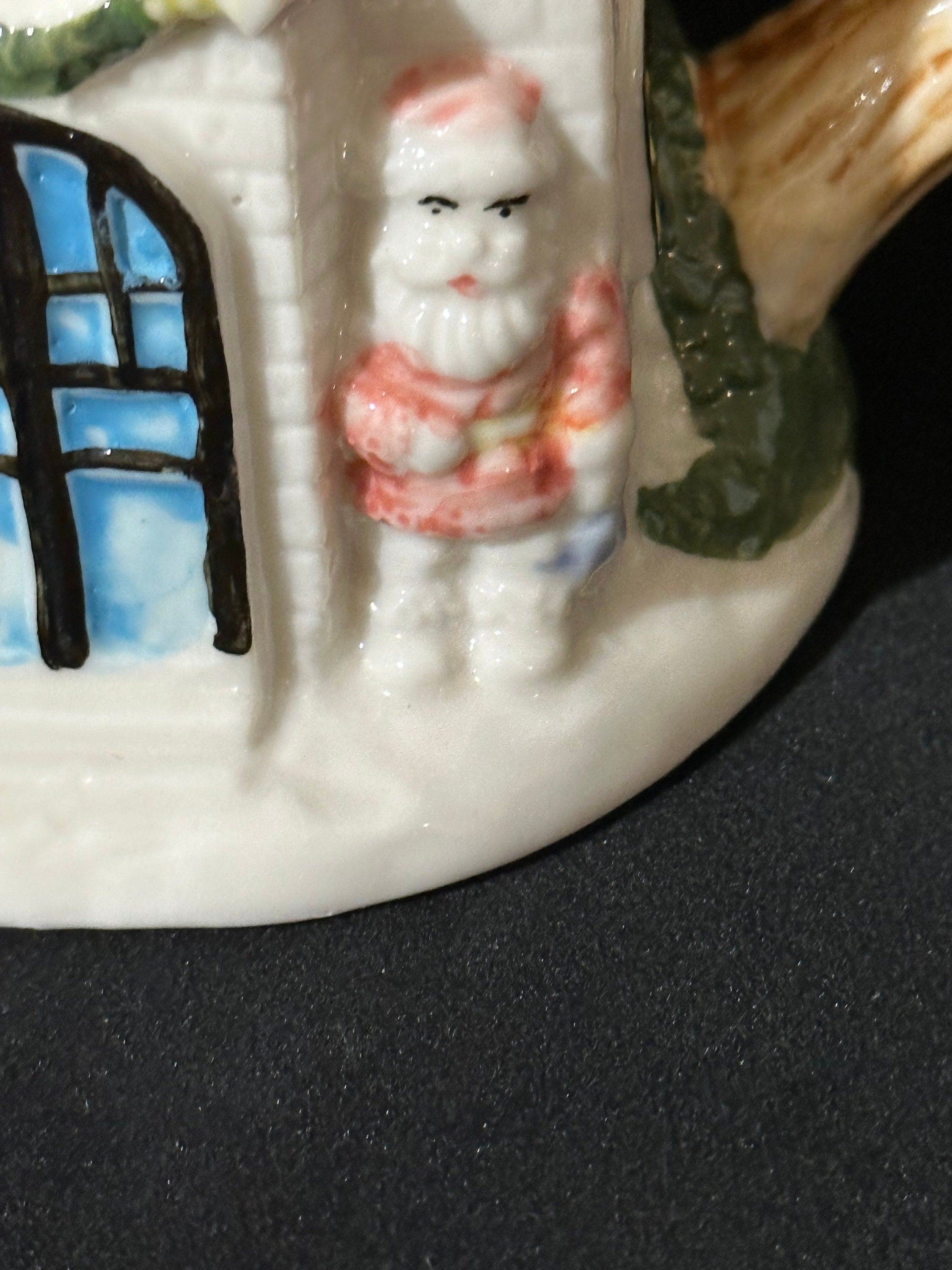 Church at Christmas Time Teapot