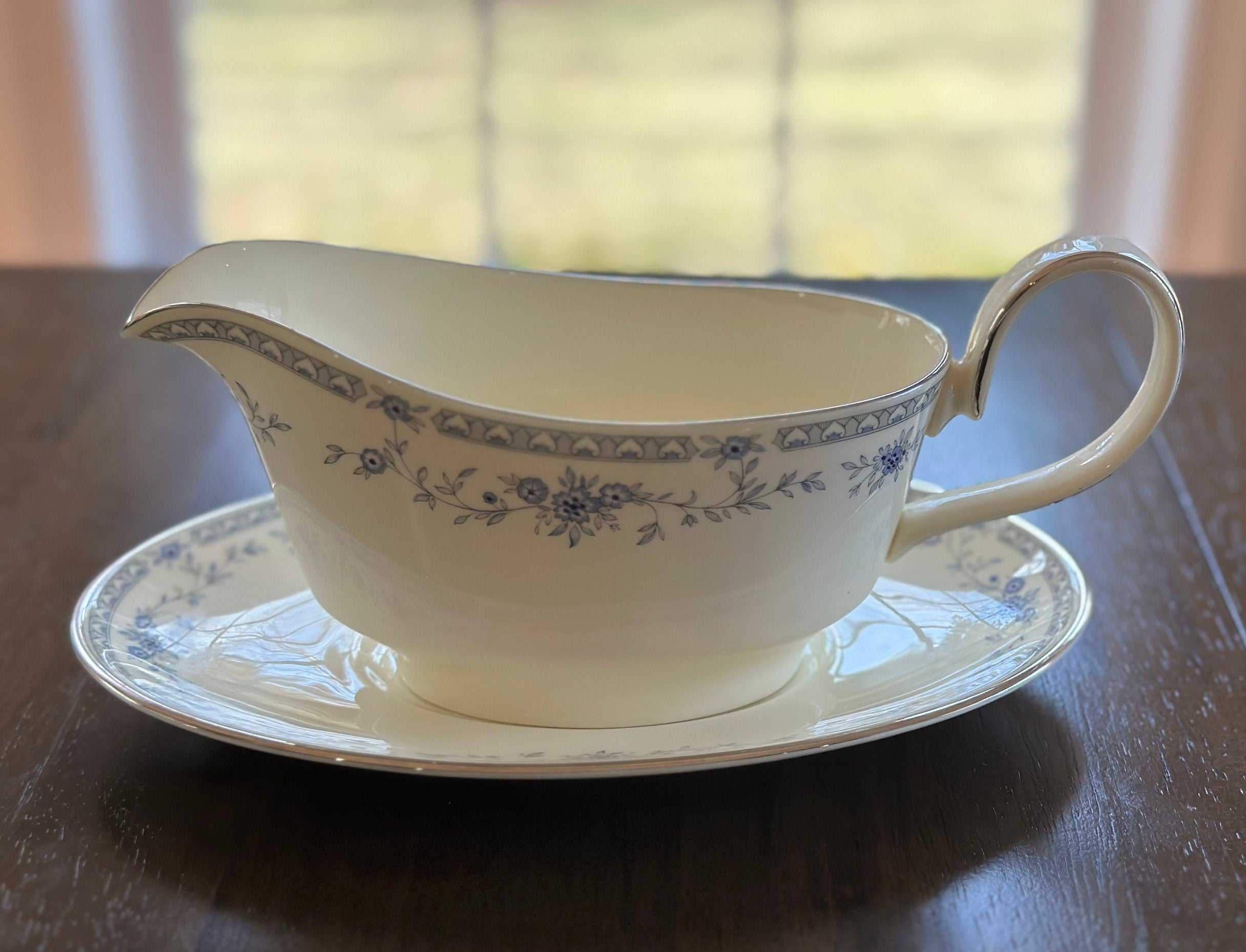 Minton Bellemeade Gravy Boat and Underplate