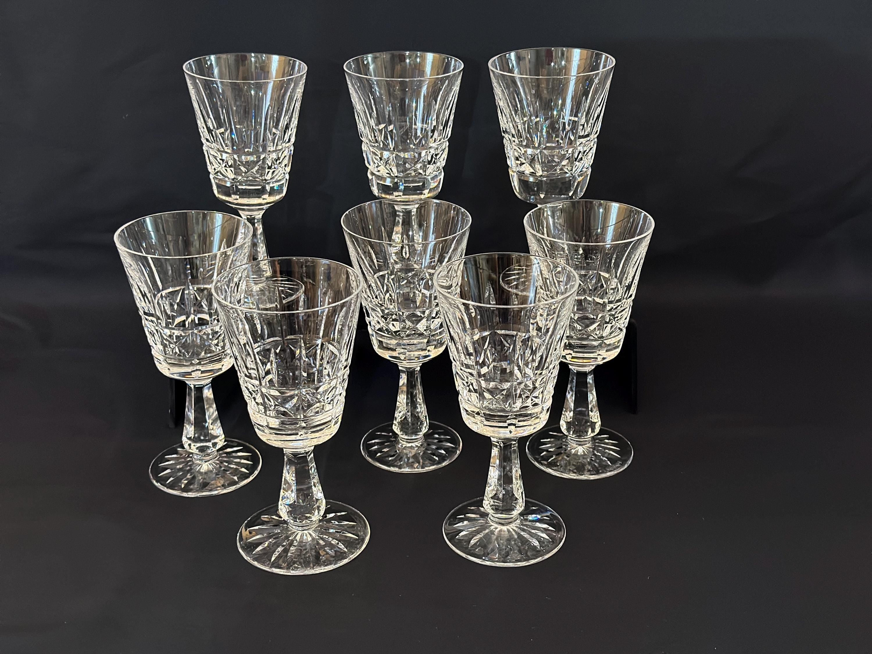 A Set Of 8 Waterford Kylemore Claret Glasses