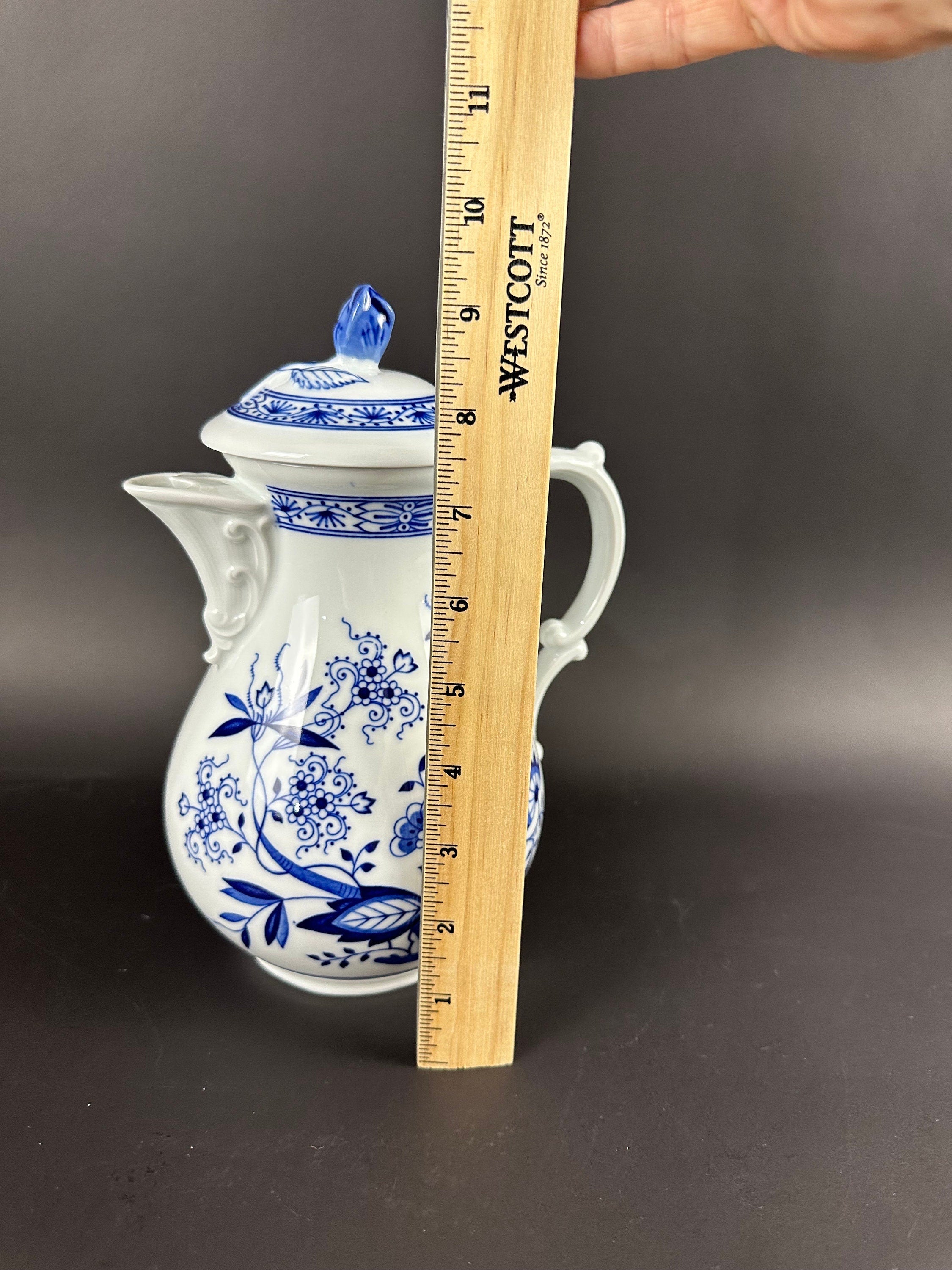 Hutschenreuther Blue Onion Coffee Pot