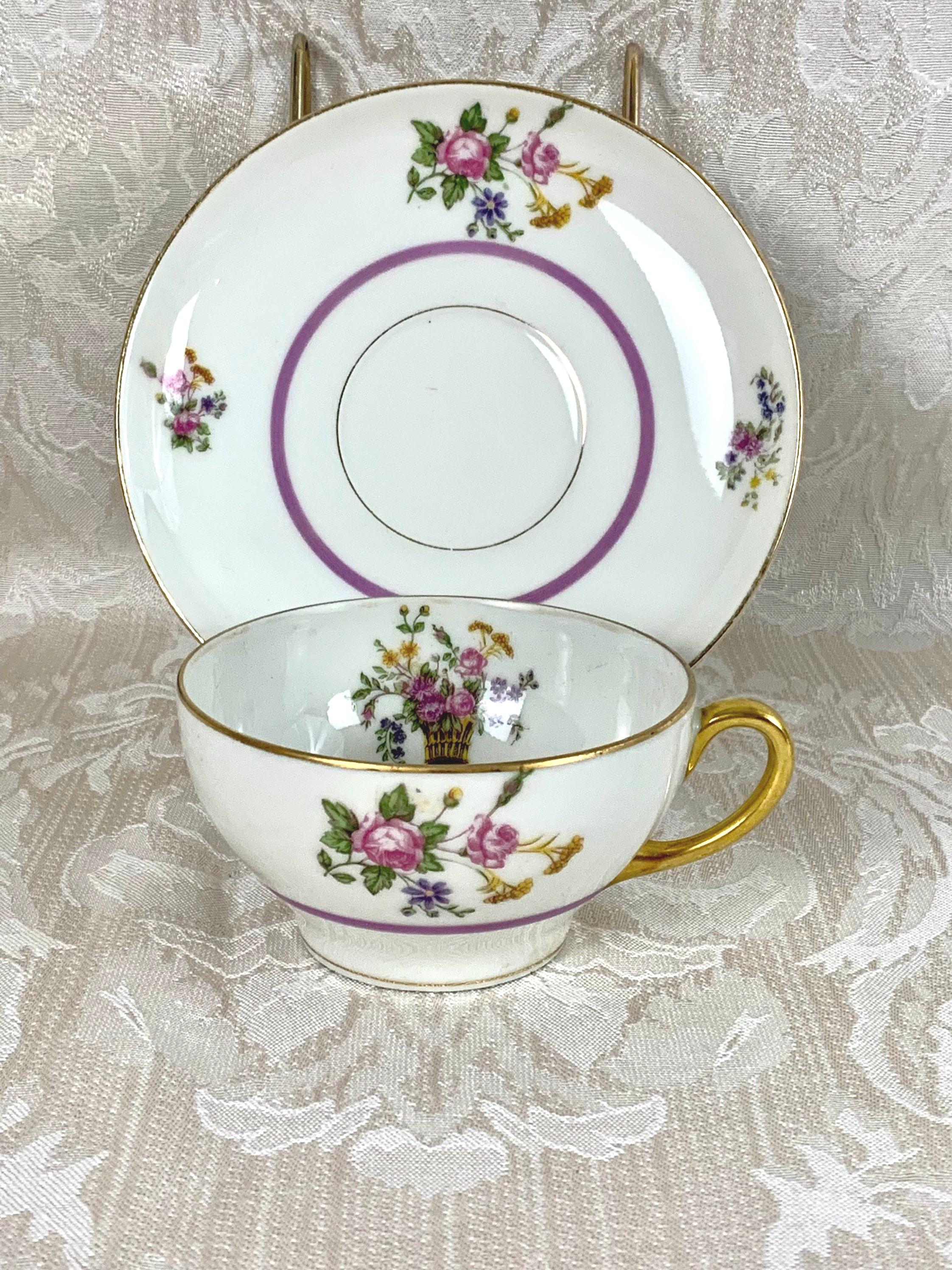 Elite Works Limoges Antique Teacup
