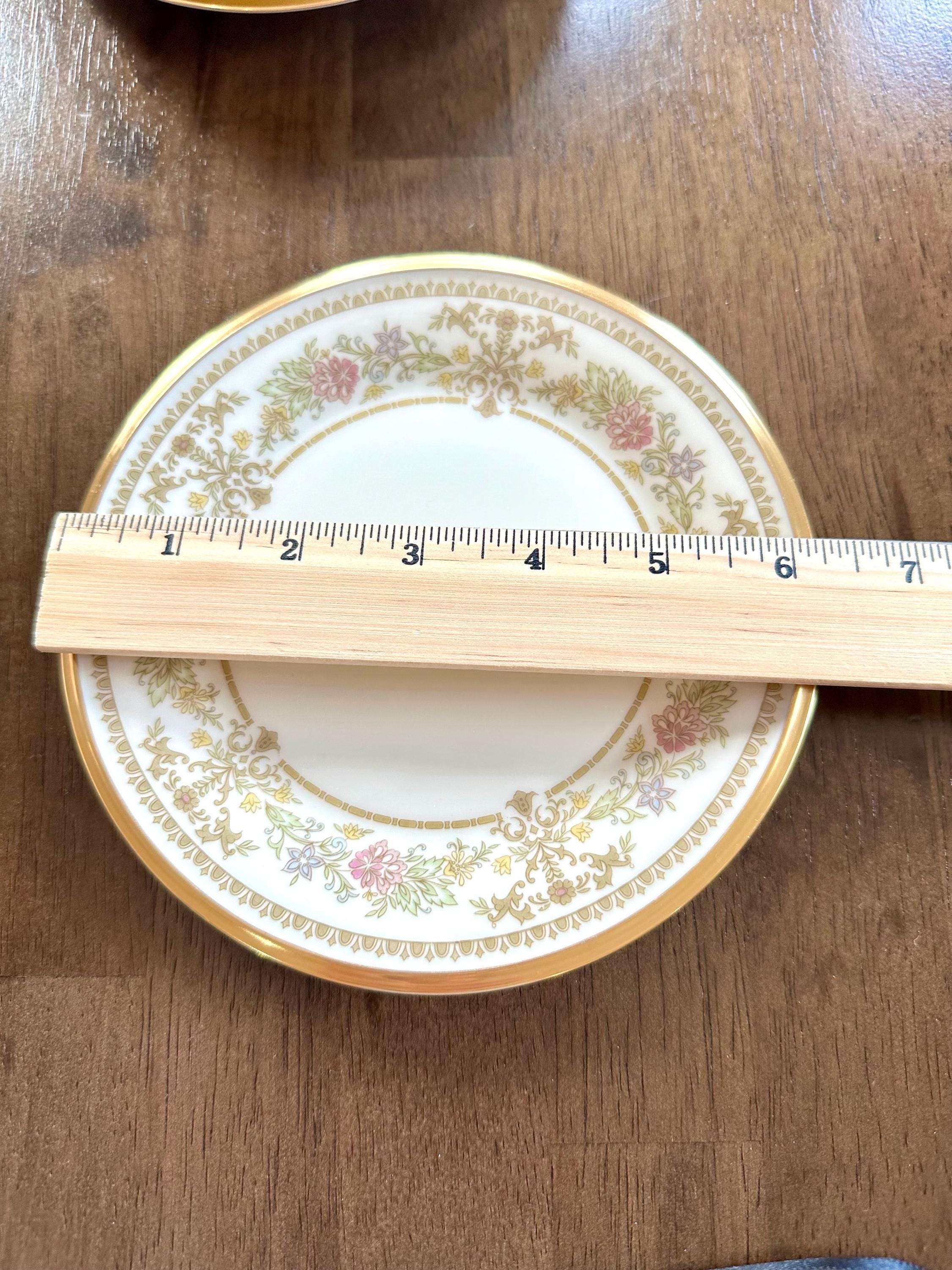 6 Lenox Castle Garden Bread Plates