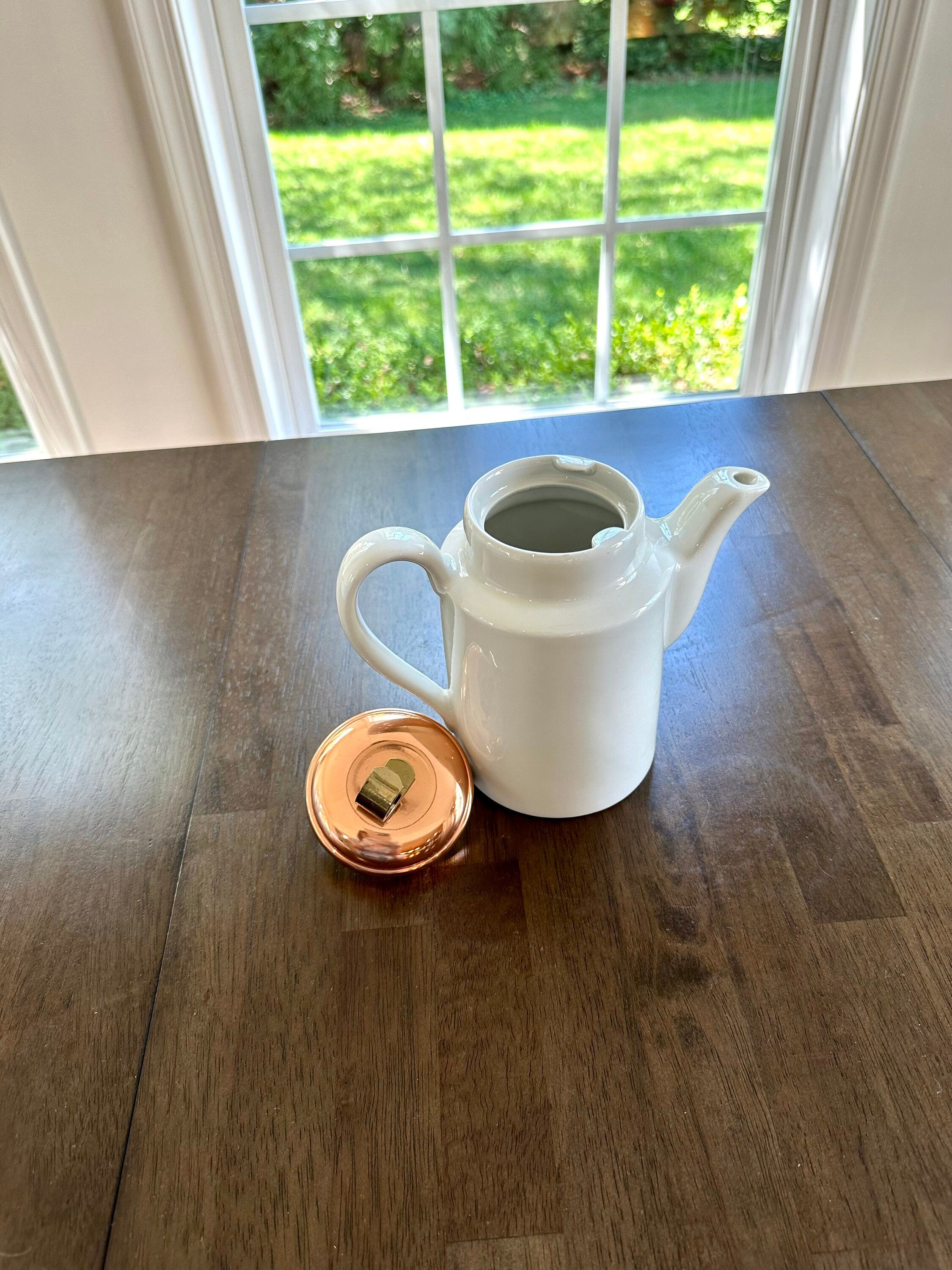 Hall Ambiance Copper Top Teapot