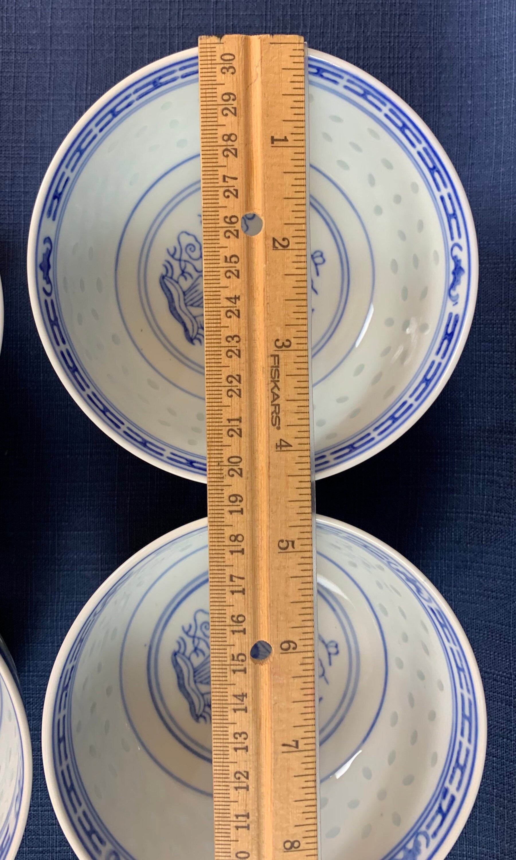 A Set of 4 Chinese Rice Bowls