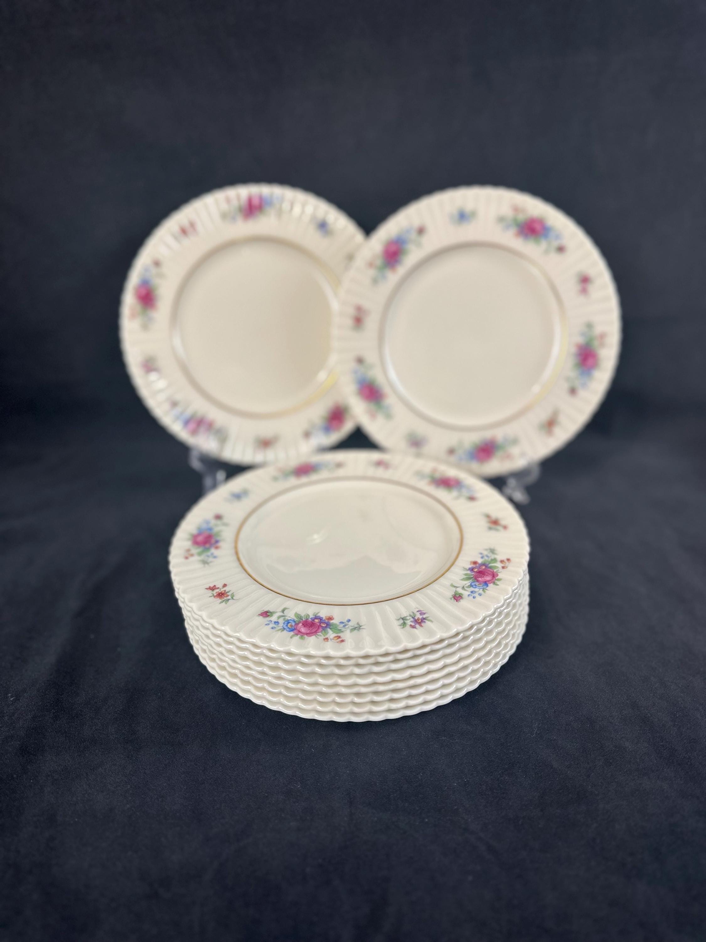 9 Lenox Pavlova Salad Plates