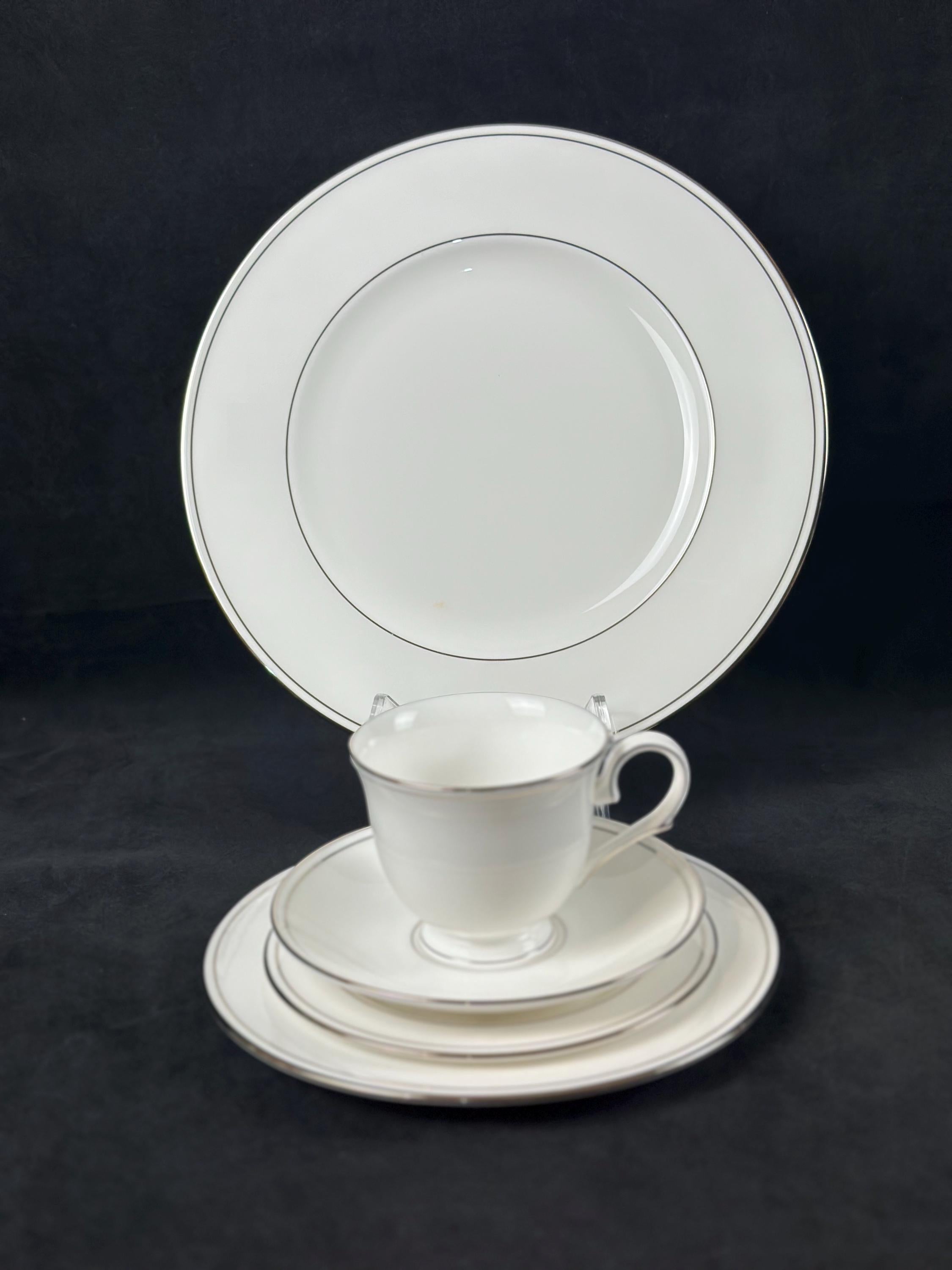 Lenox Federal Platinum 5 Piece Place Setting
