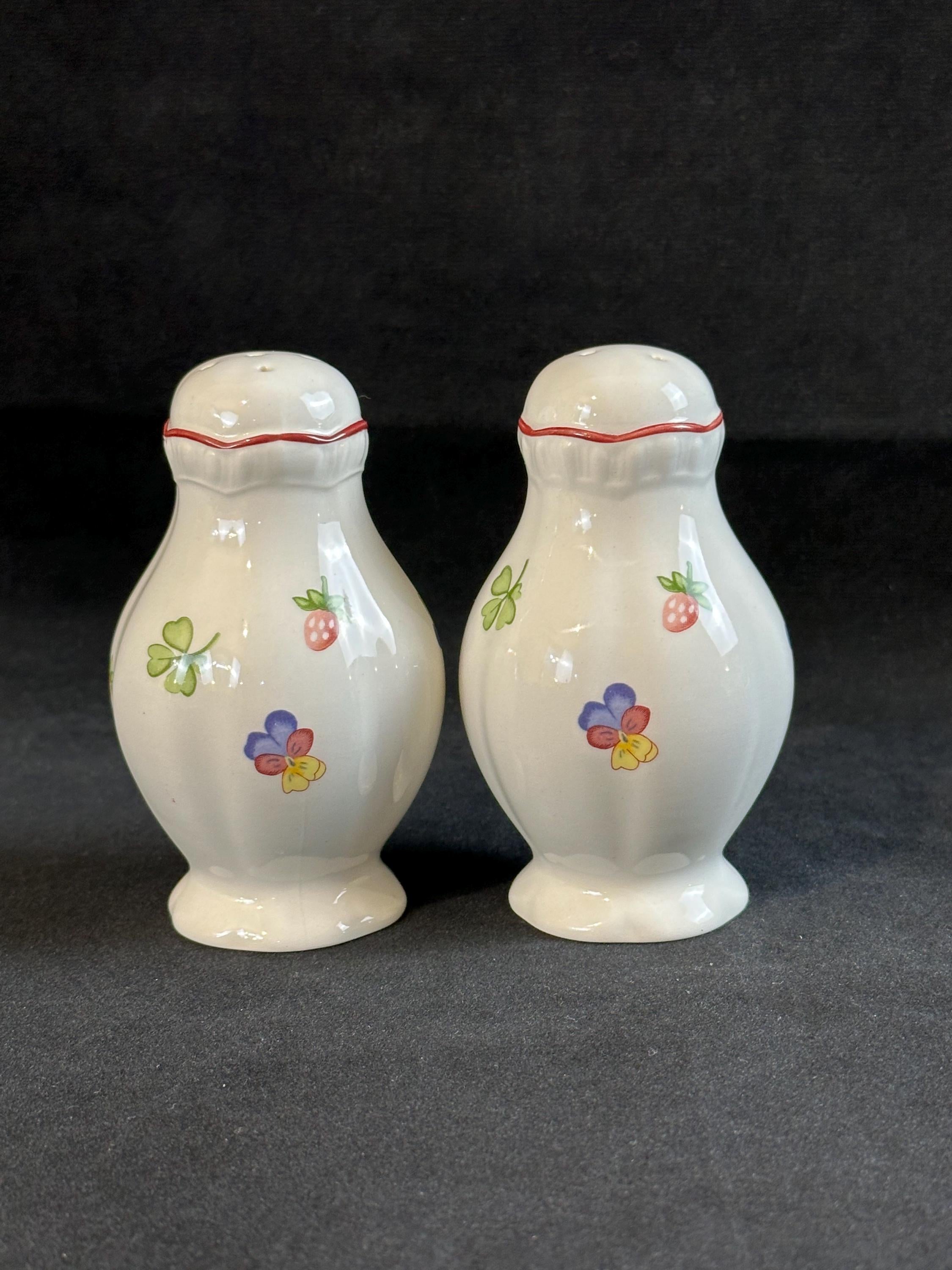 Johnson Brothers Fleurette Salt and Pepper