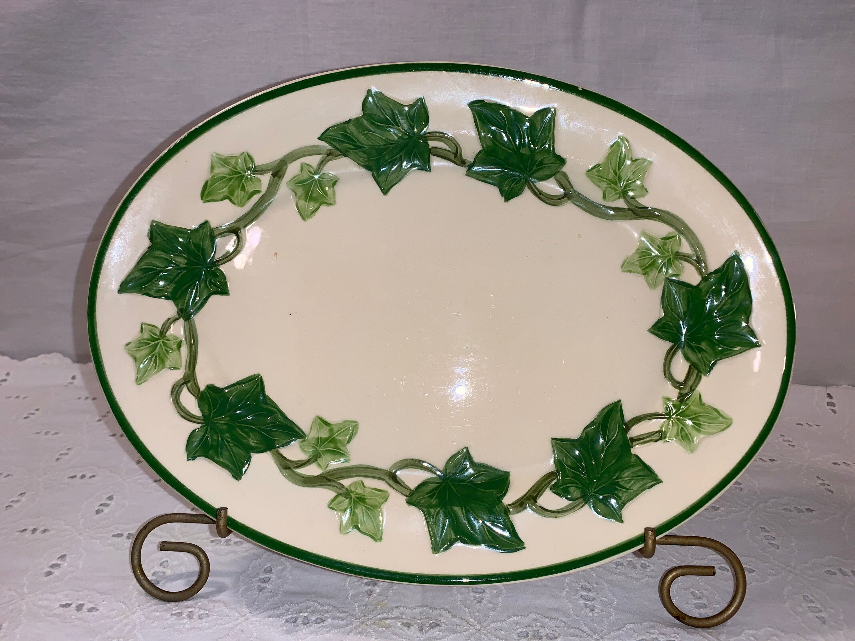 Franciscan Ivy 13” Oval Platter