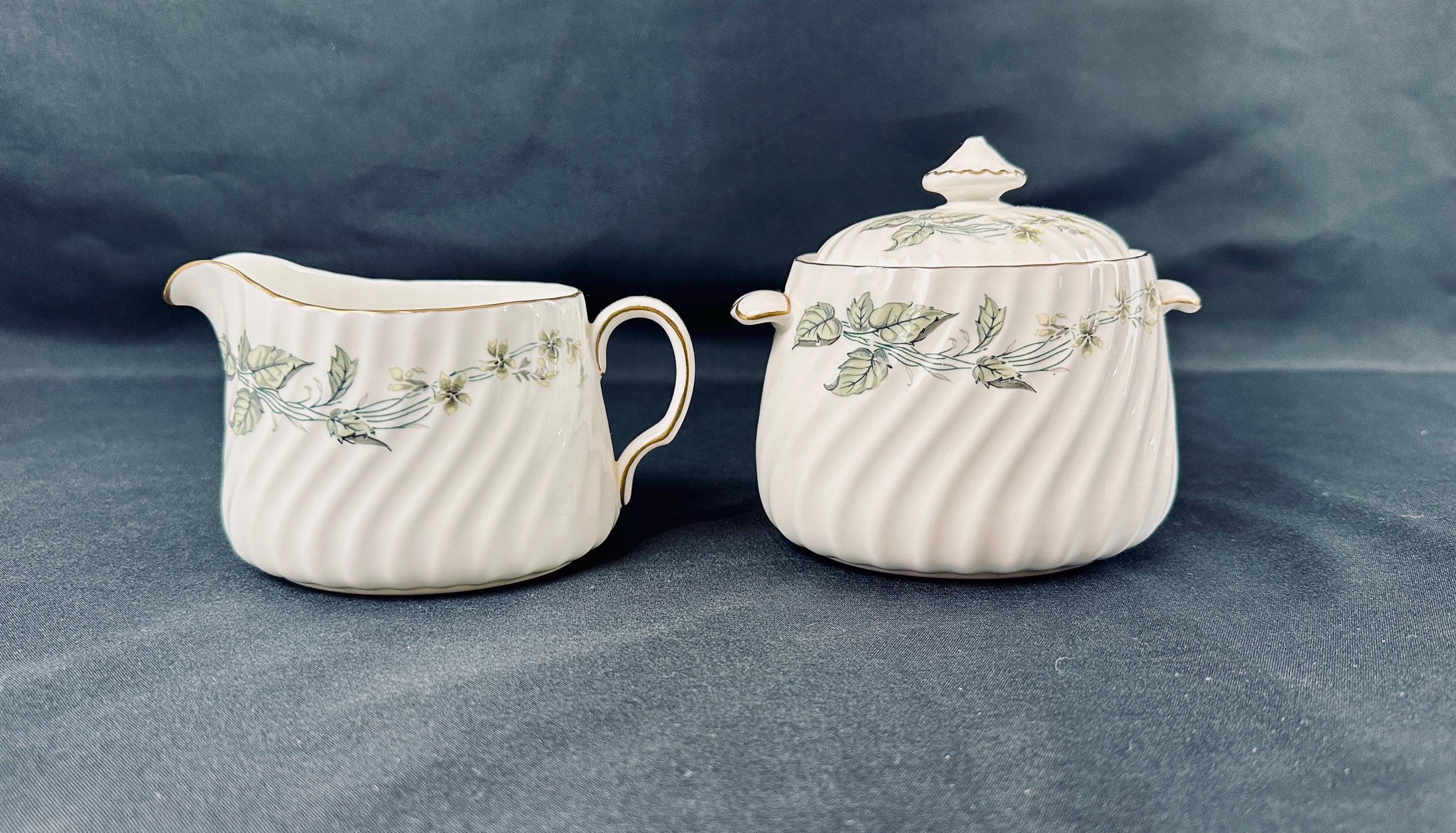Minton Greenwich Creamer and Sugar Bowl