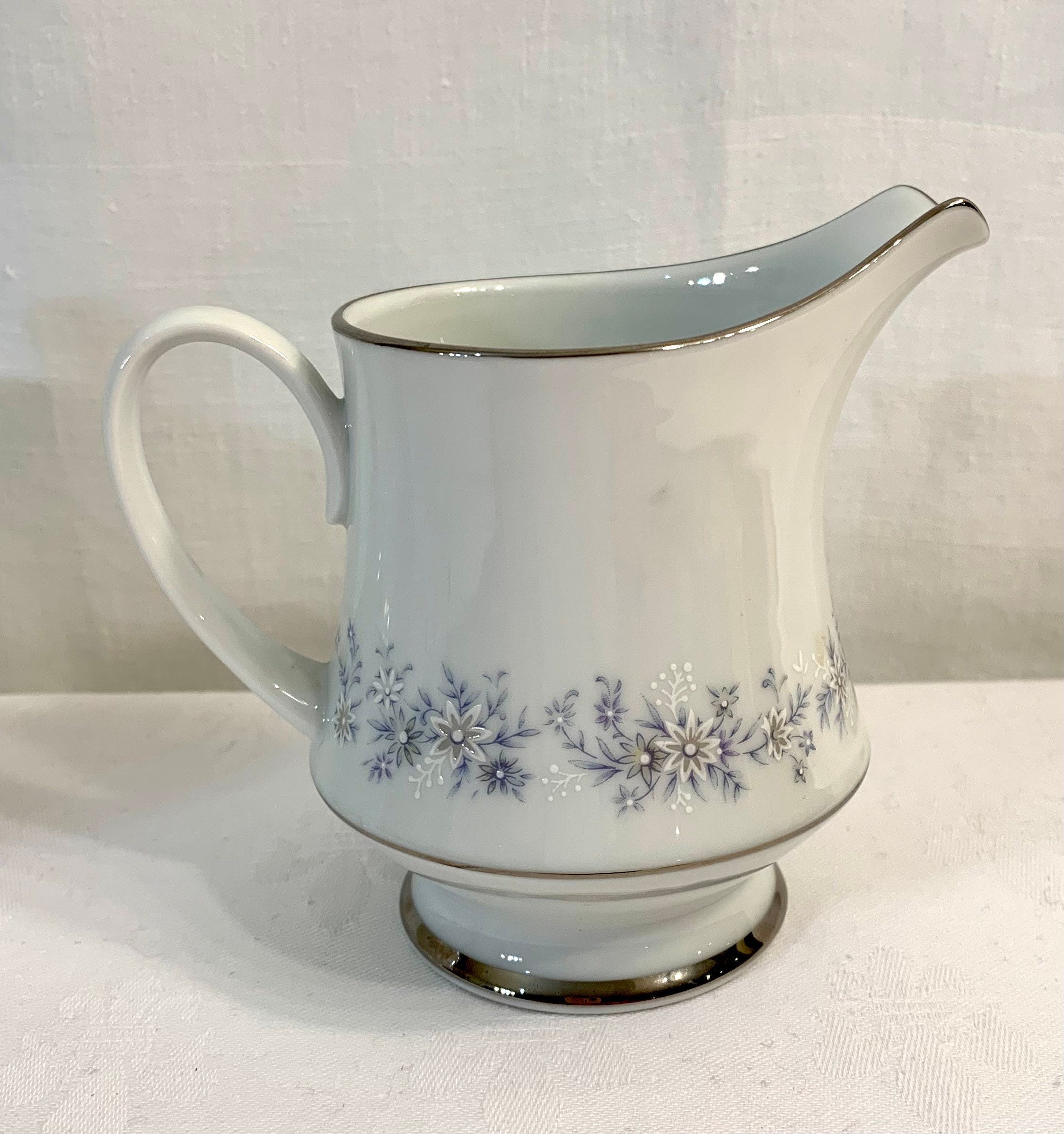 Noritake Marywood Creamer and Sugar Bowl Set