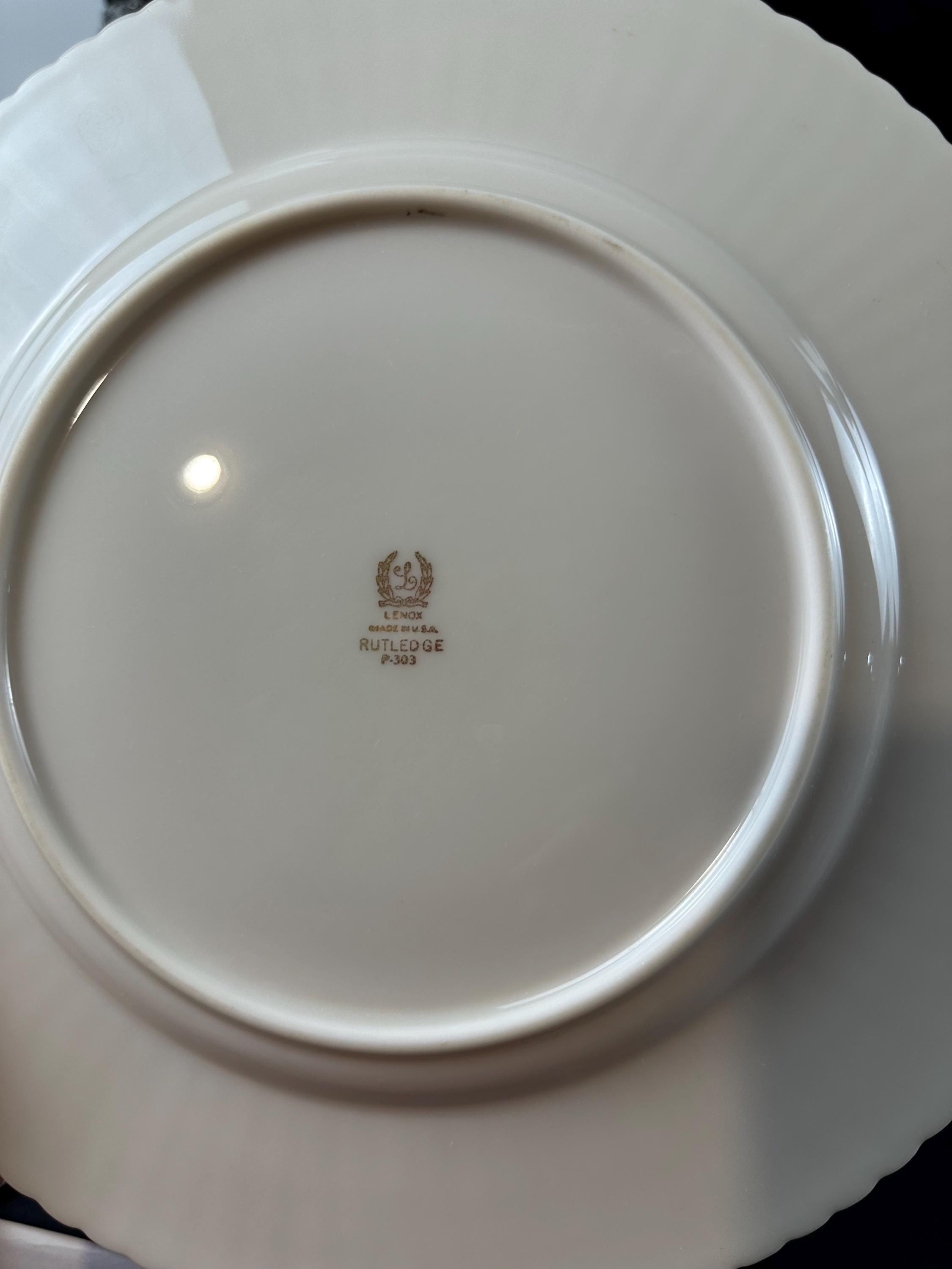 5 Lenox Rutledge Dinner Plates