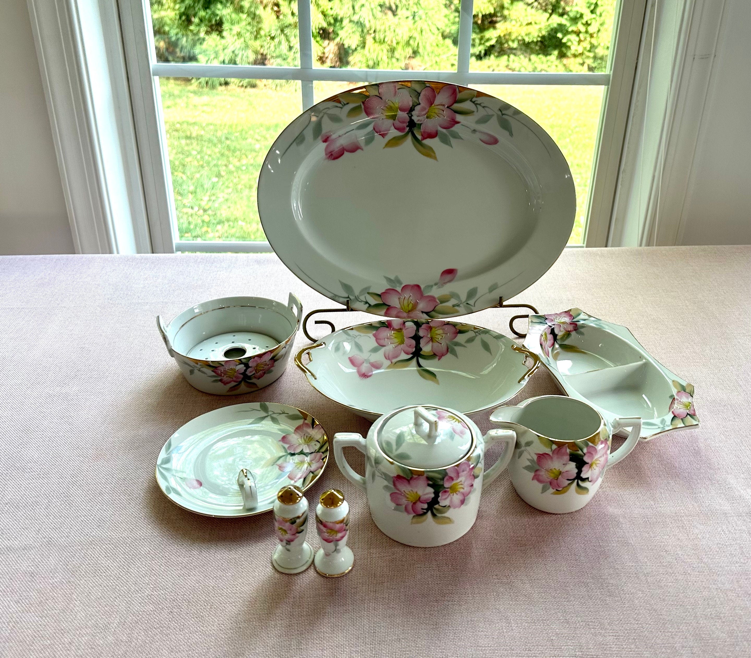 Noritake Azalea Antique China Serving Pieces