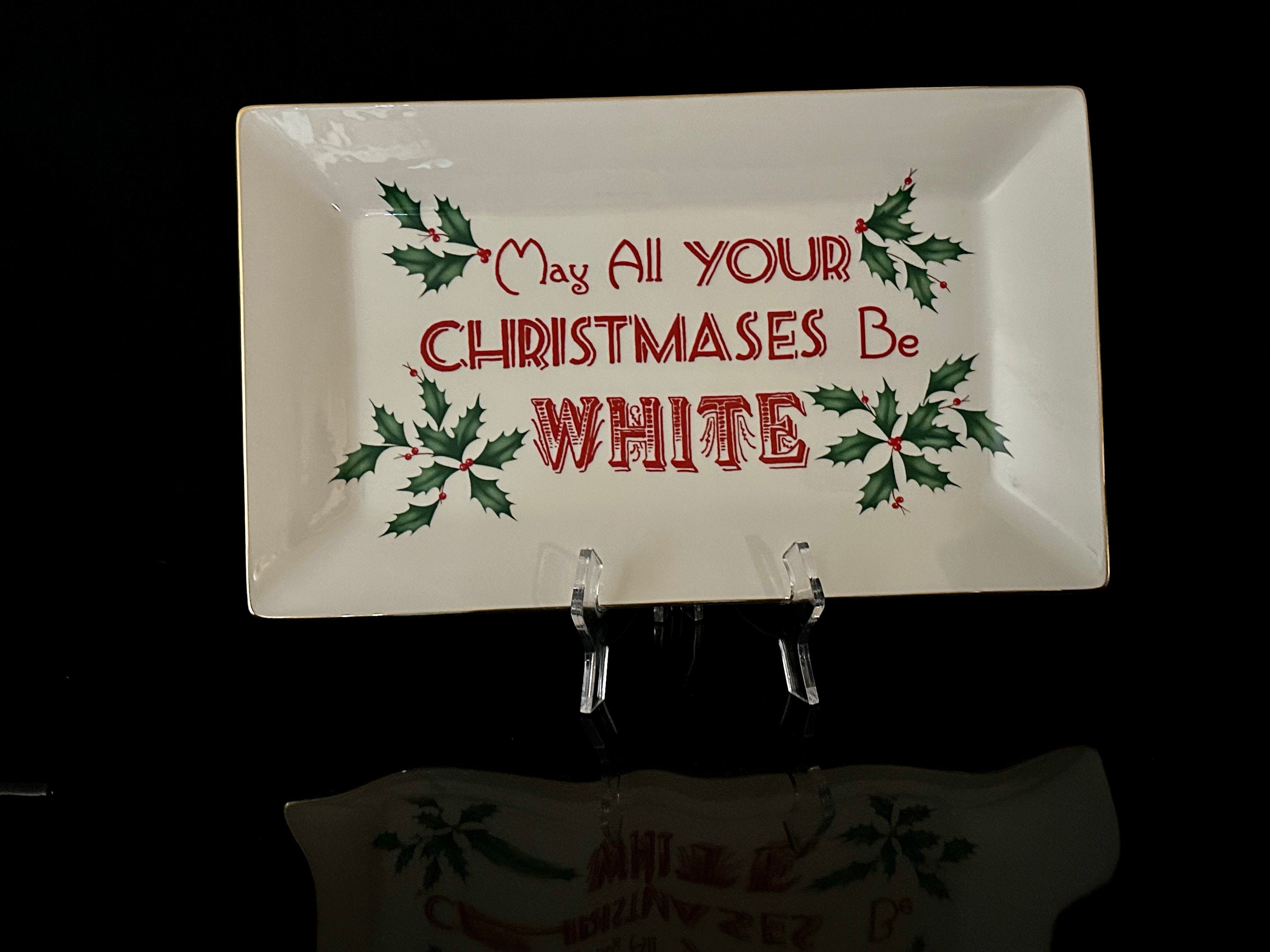 Lenox Holiday Rectangular Serving Tray