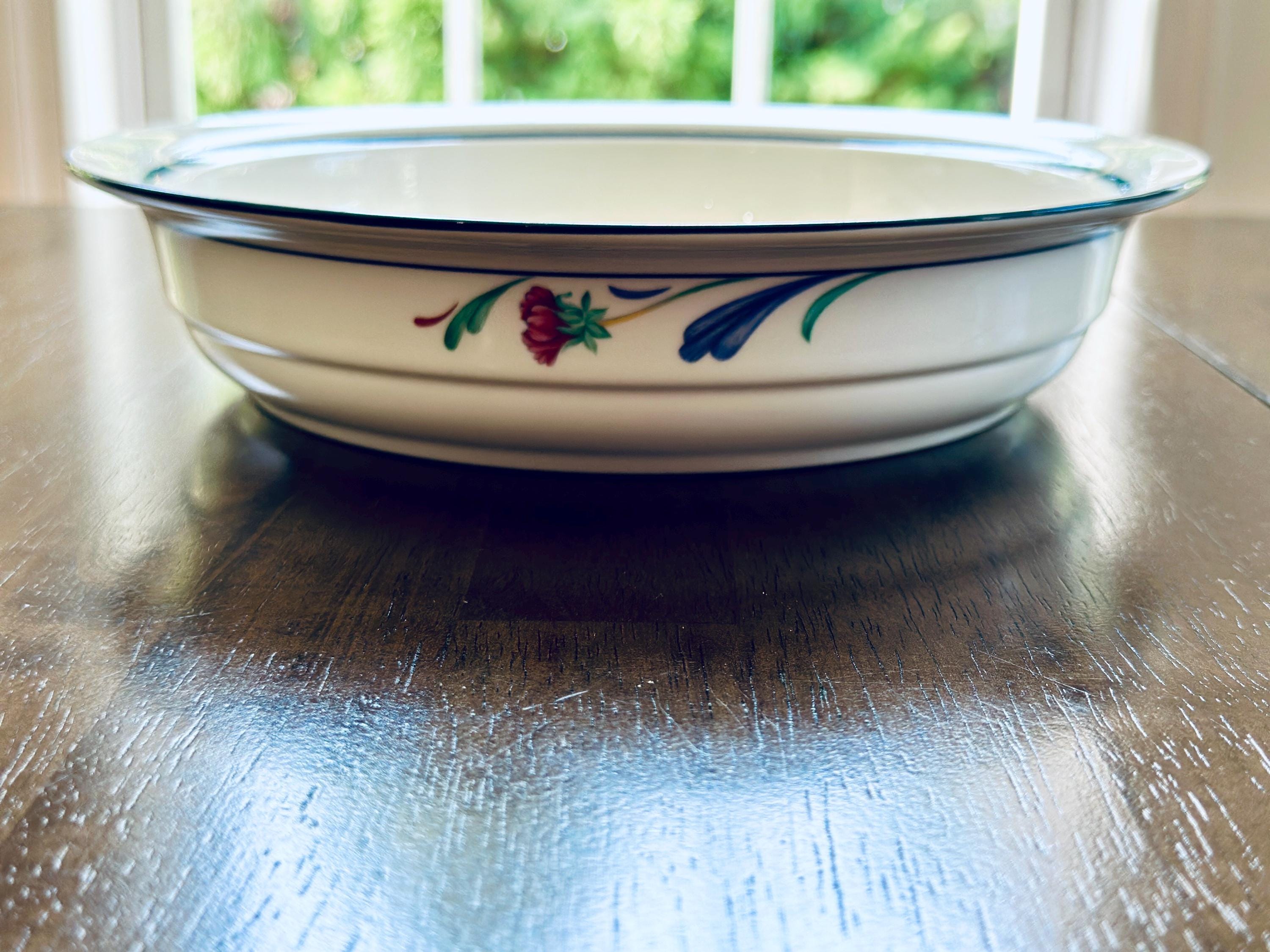 Lenox Poppies on Blue Hostess Set