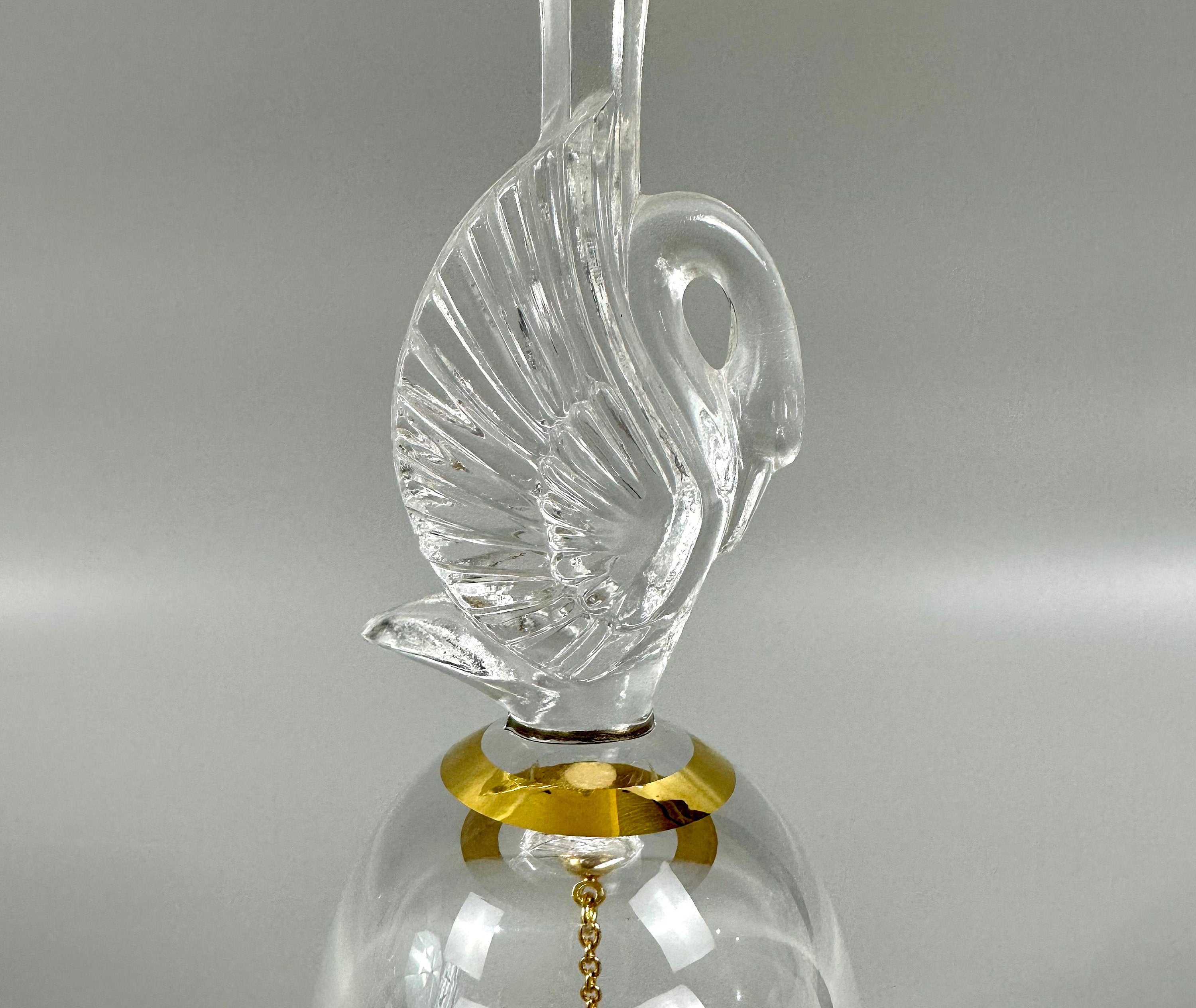 Crystal Bell With Swan
